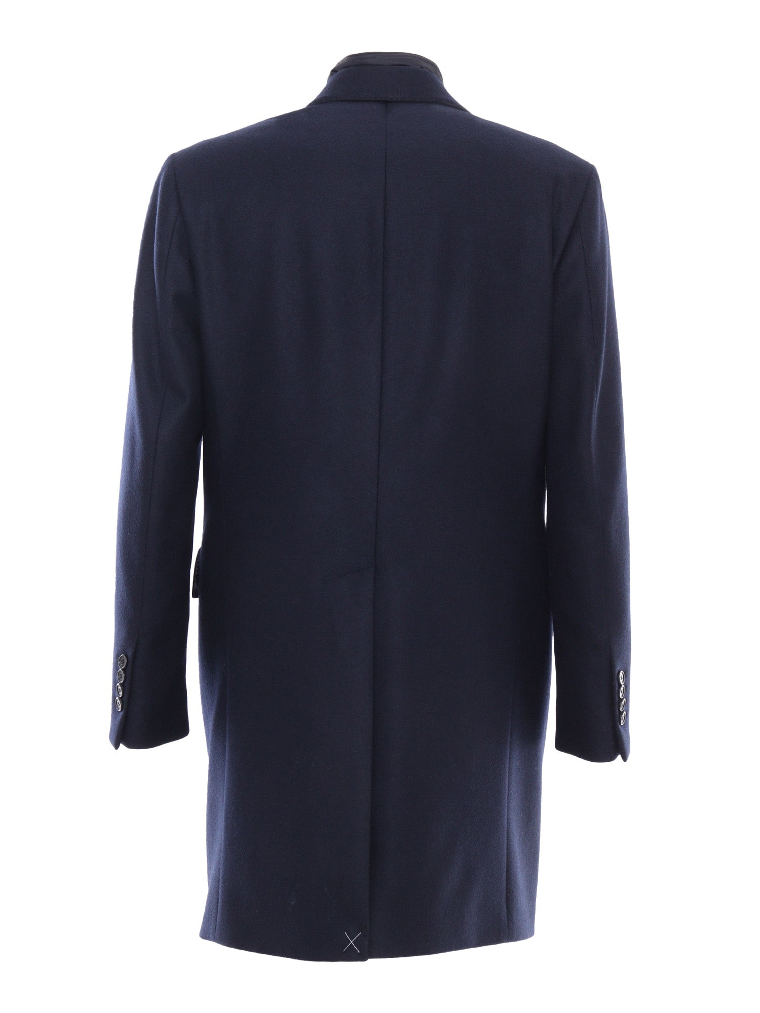 Double-Breasted Coat + Waistcoat Blue