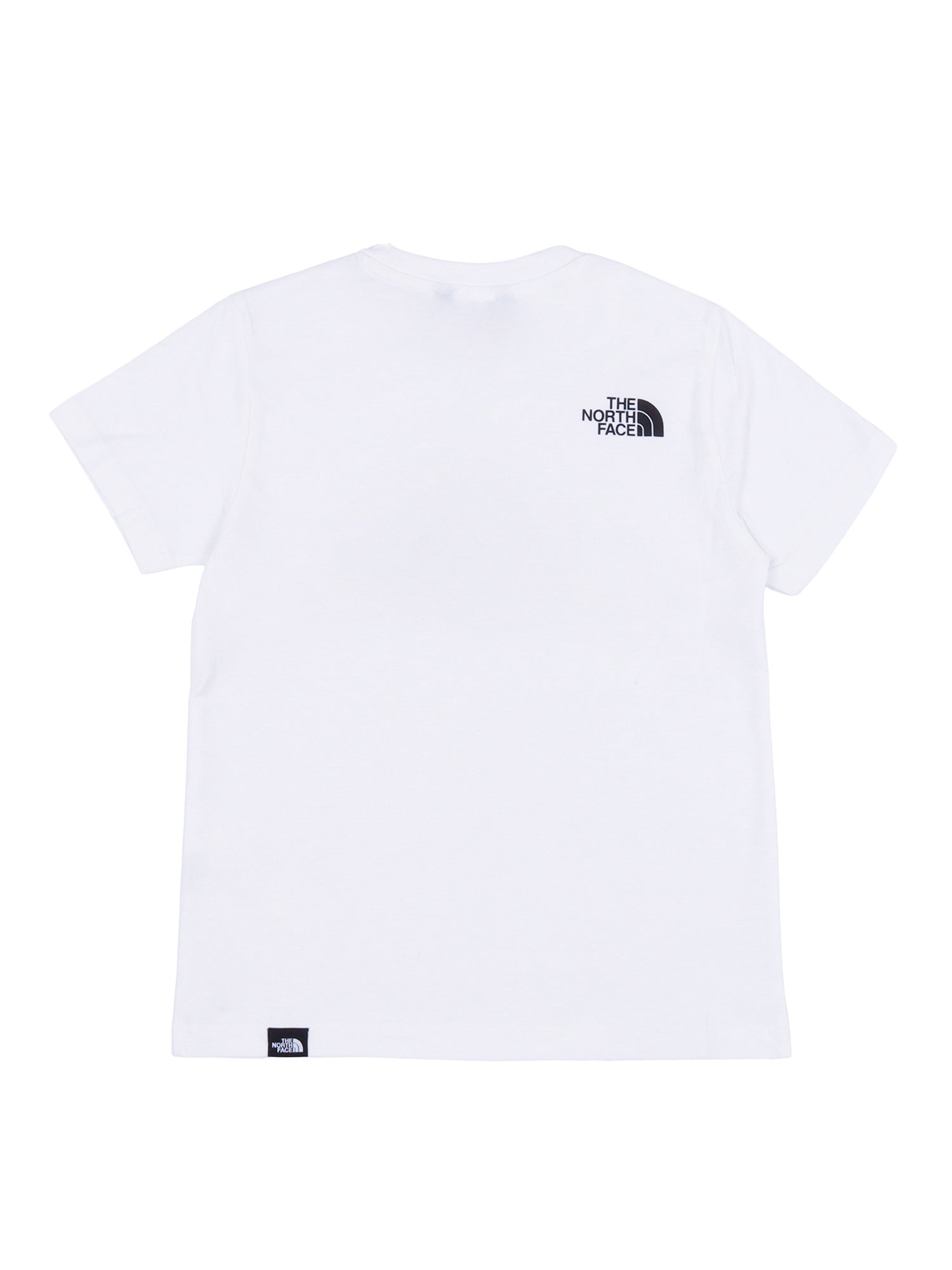 TEEN EASY REGULAR SS TEE TNF WHITE Cotton Polyester Short Sleeves T-shirt