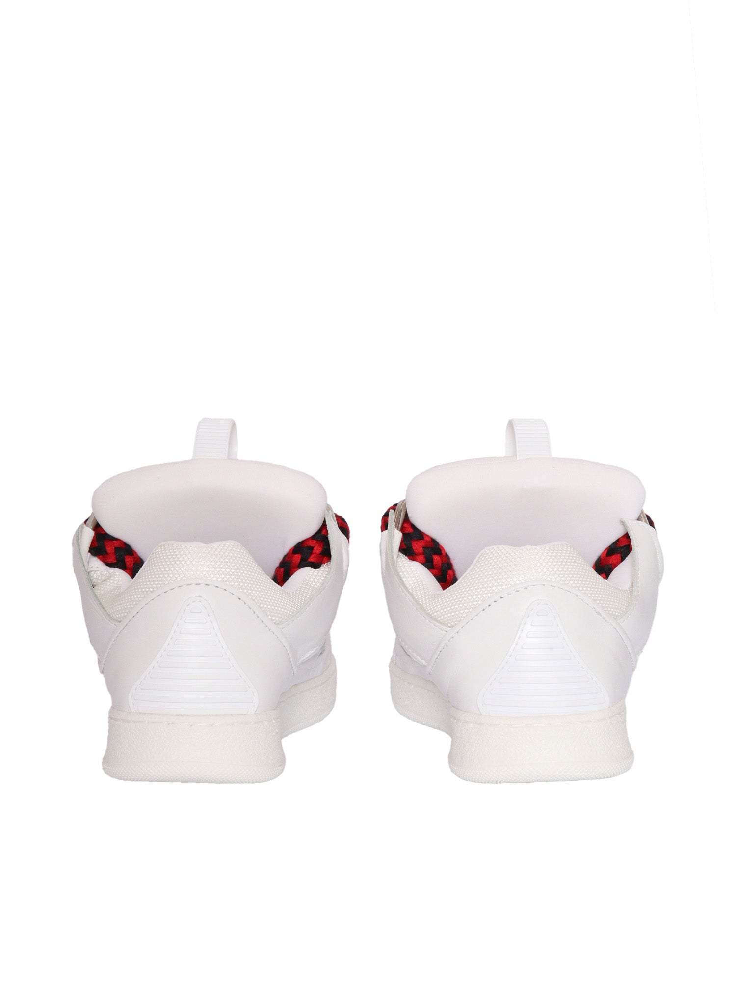 Sneakers White Leather Kid