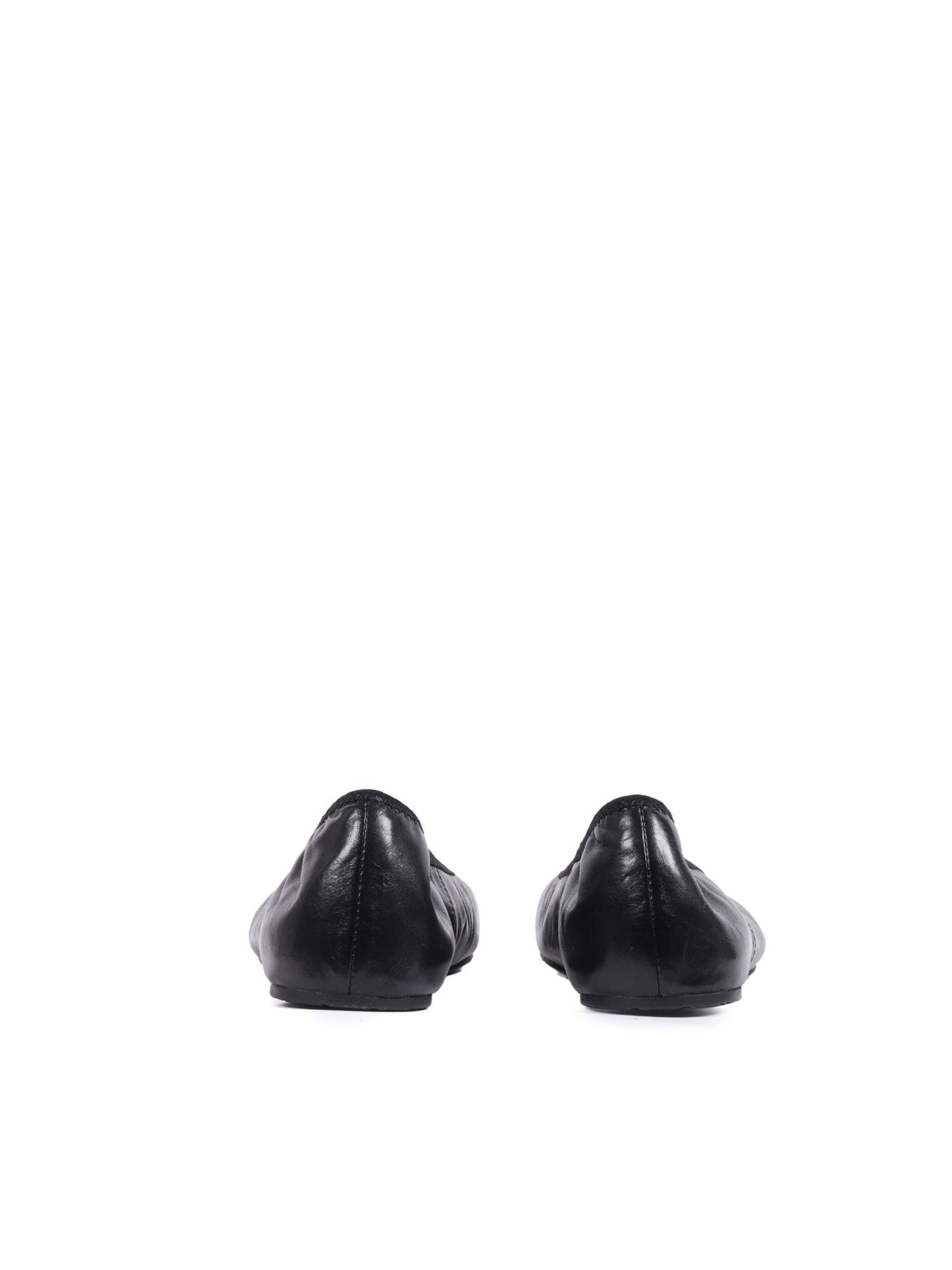 REVA TRAVEL BALLET Black Flat Shoes