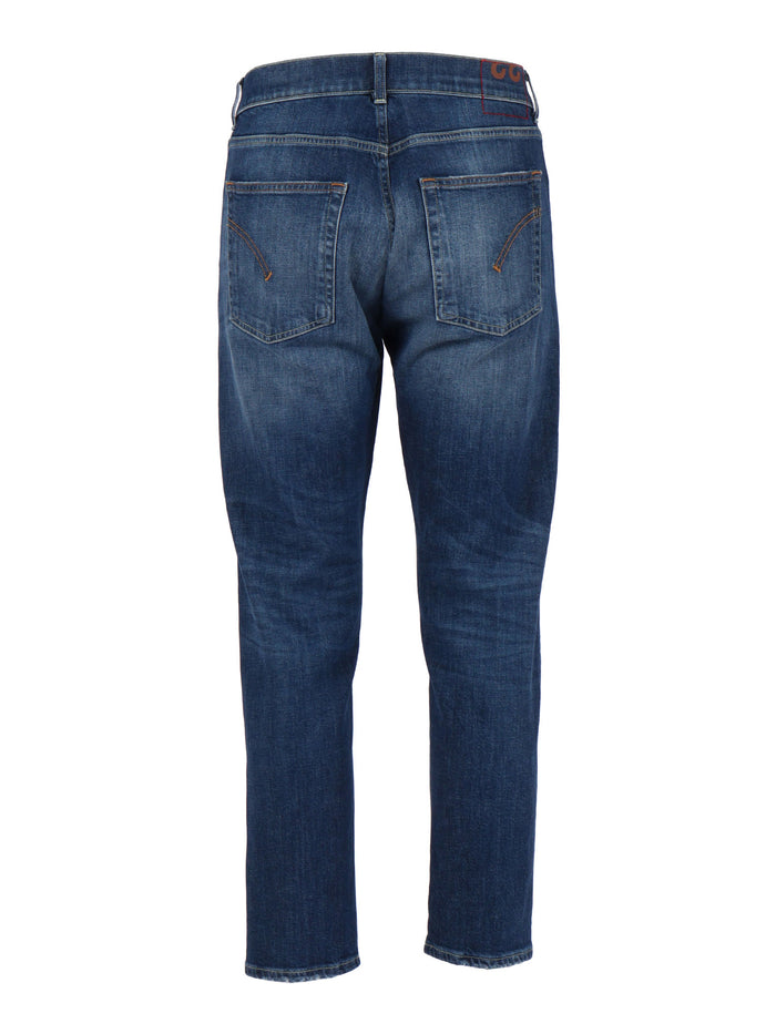 Dian Pants Blue Cotton Elastane Jean