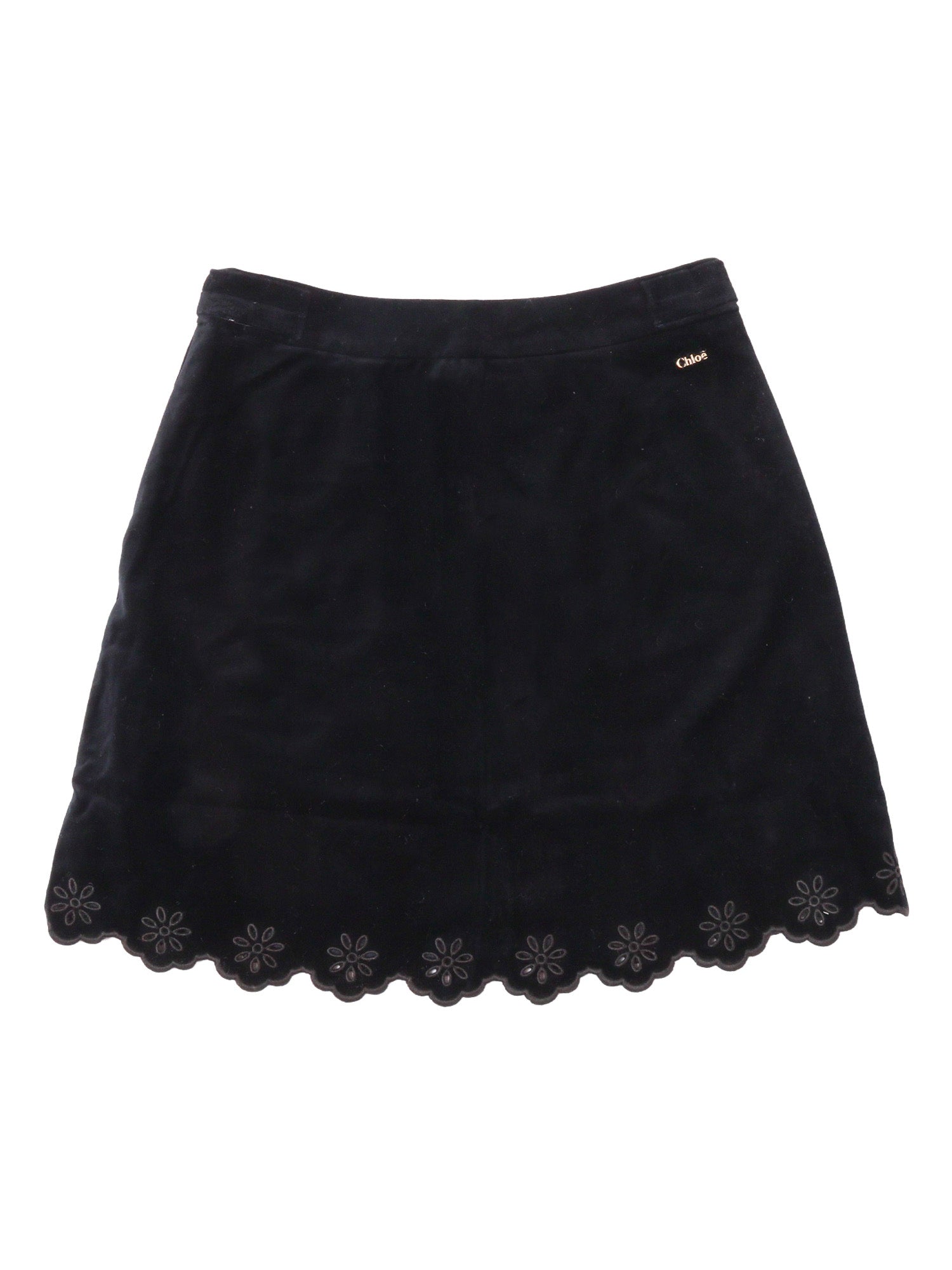Skirt Blue Cotton Lining