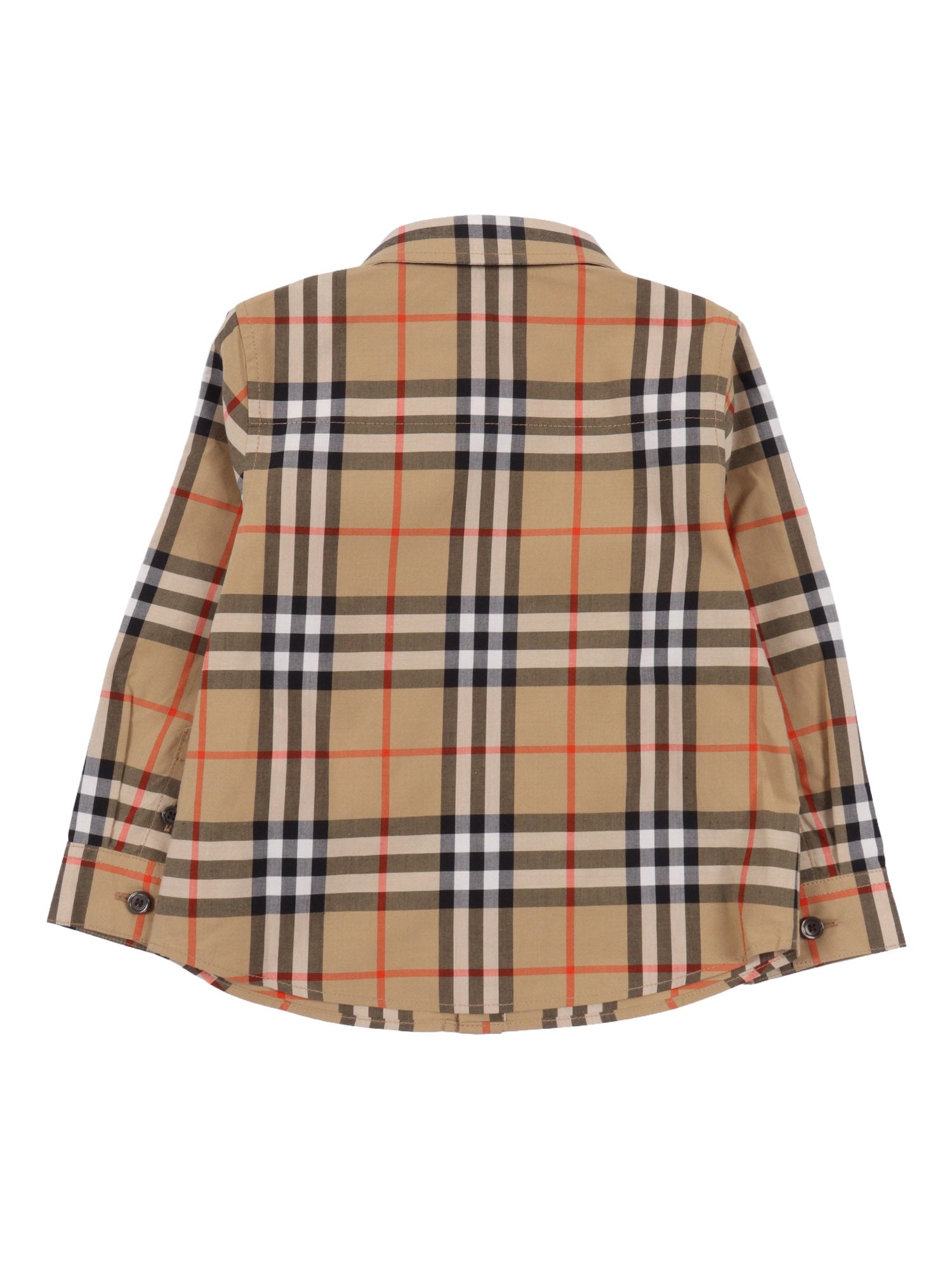 INF BOY SHIRTS Beige Cotton