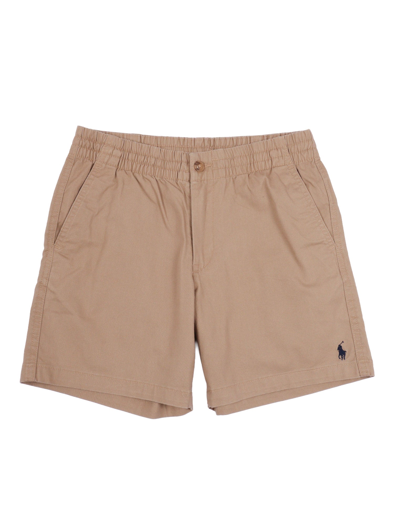 Prepster Sht-Shorts-Flat Front Brown Cotton Elastane Bermuda Short