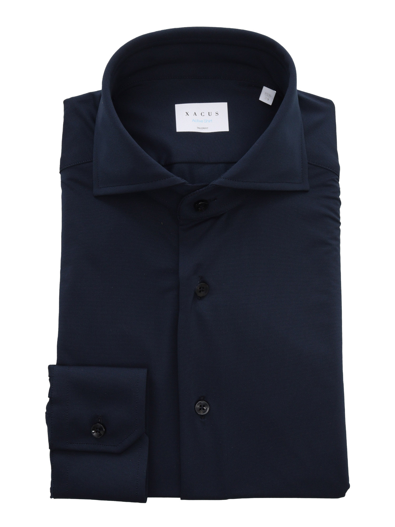 Shirt Blue Polyamide Elastane