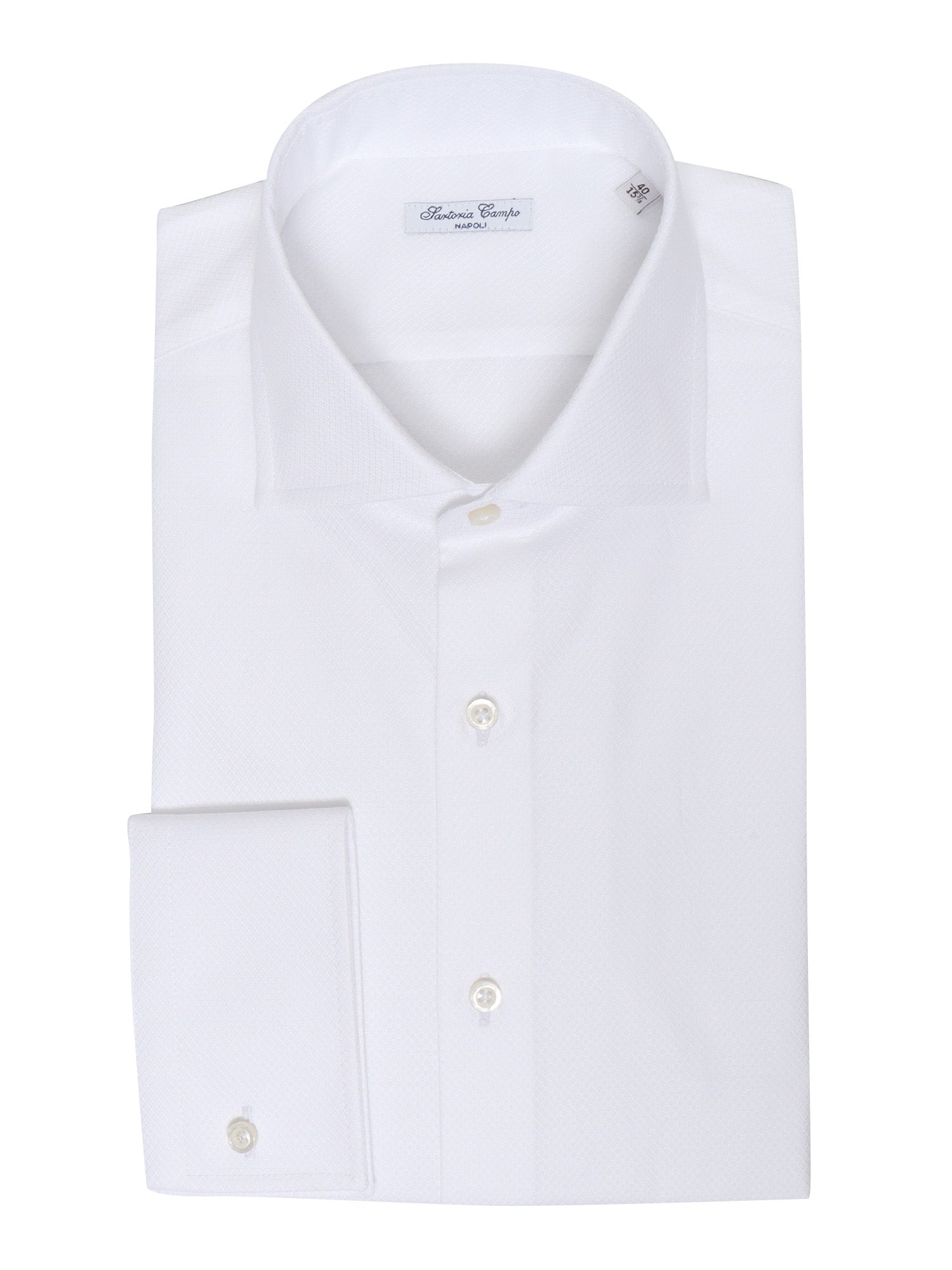 Classic shirt White Cotton Camicia Classica