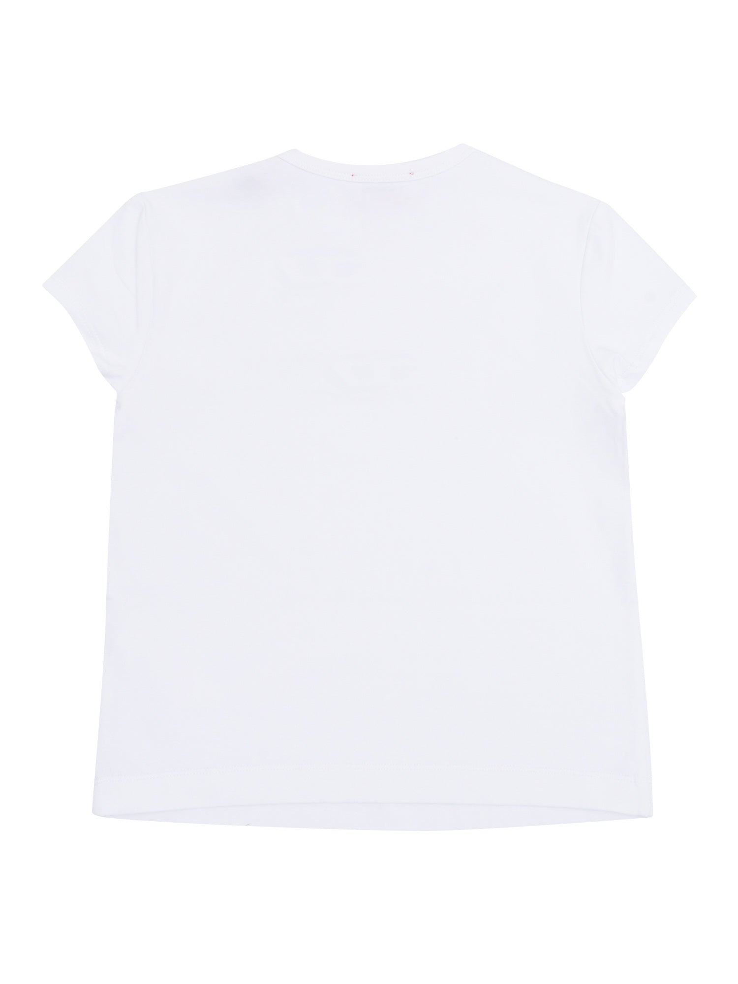 T-shirts White Cotton Elastane Short Sleeves T-shirt