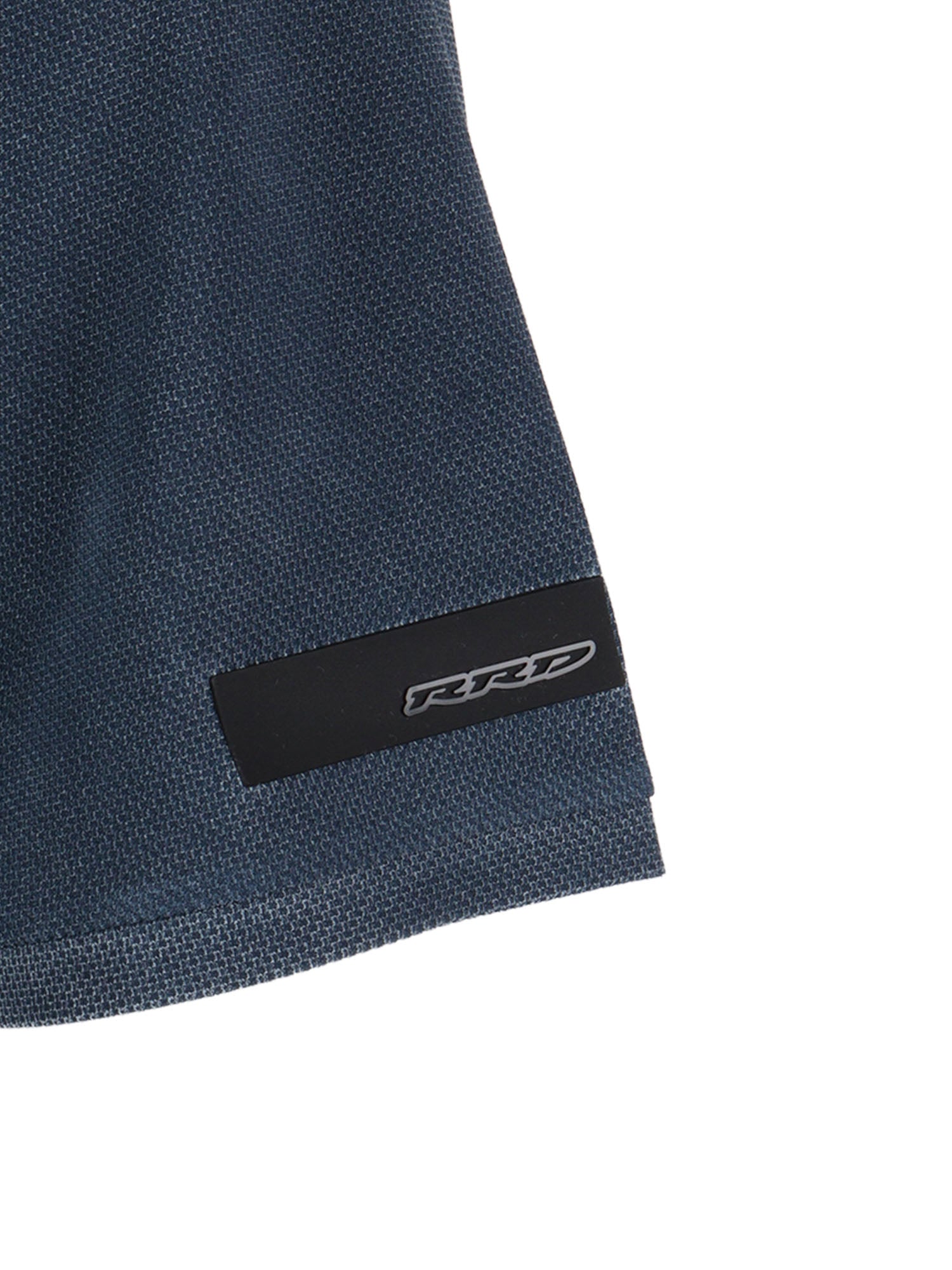 techno wash piqu� shirty Blue Polyamide Elastane Shirt