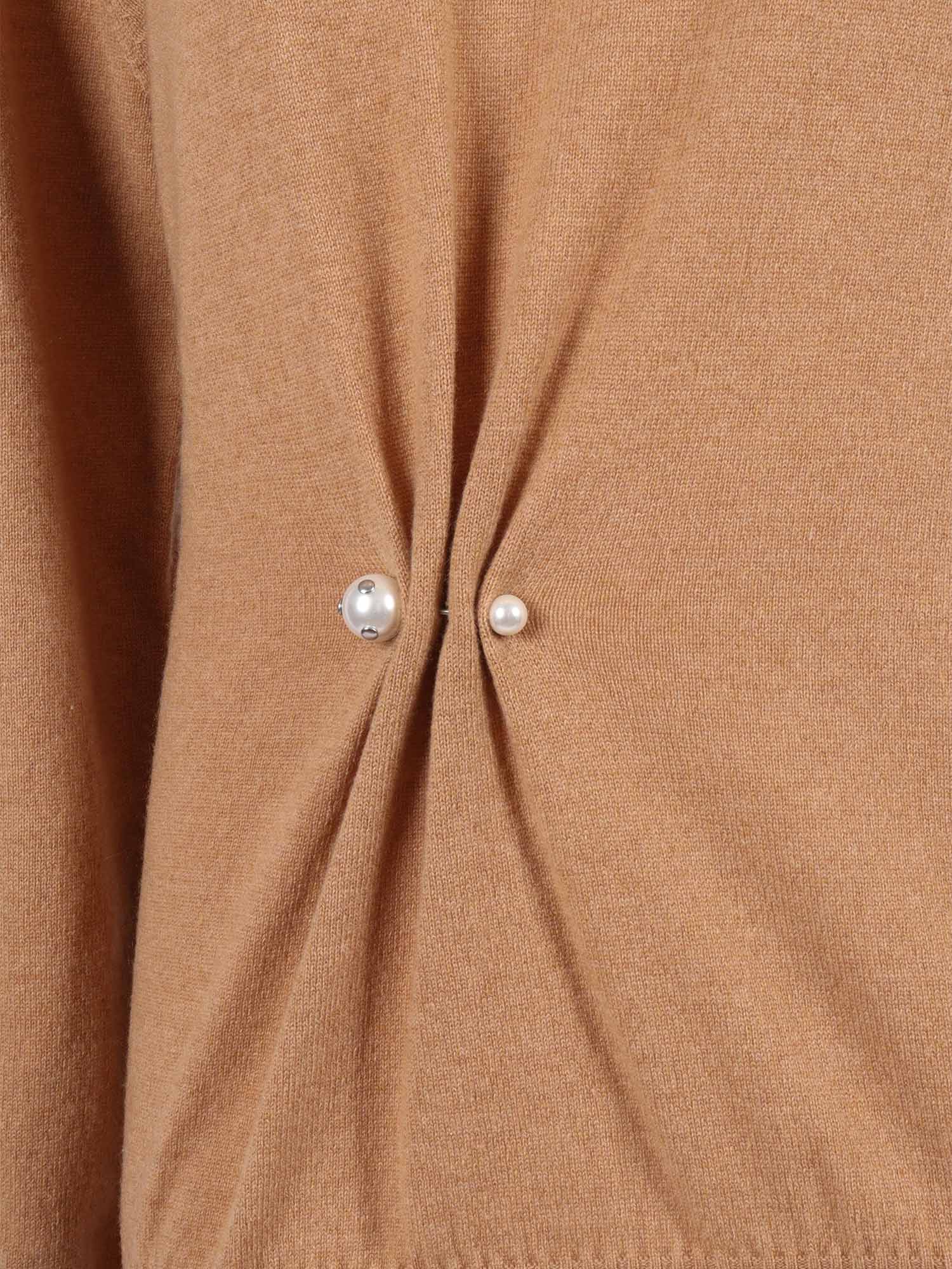 Sweater Brown Cashmere Crewneck