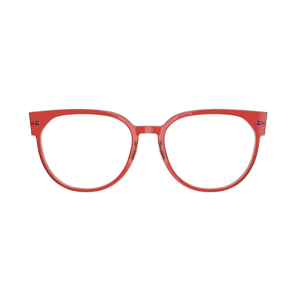 N.o.w. 6634 C12 - P77 Rosso Acetate/titanium Occhiali Da Vista