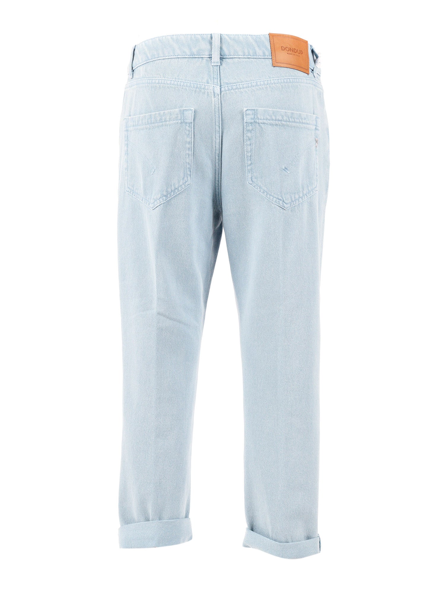KOONS BOT GIOIE PANTS Light Blue Cotton Jean