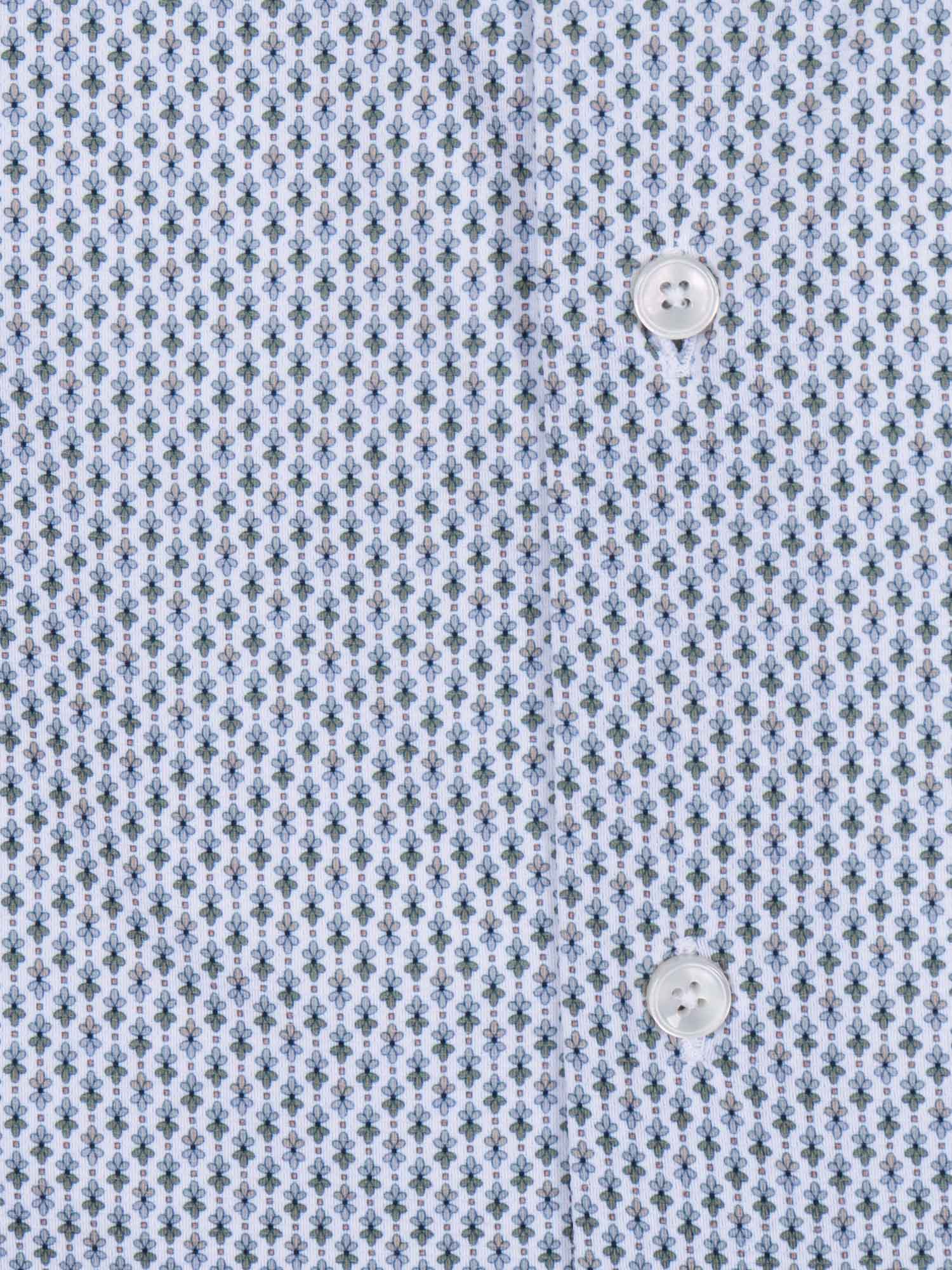 Shirt Blue Polyamide Elastane