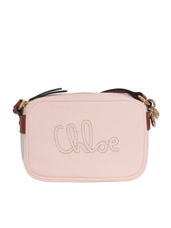 SHOULDER BAG Pink Cotton Fabric 2