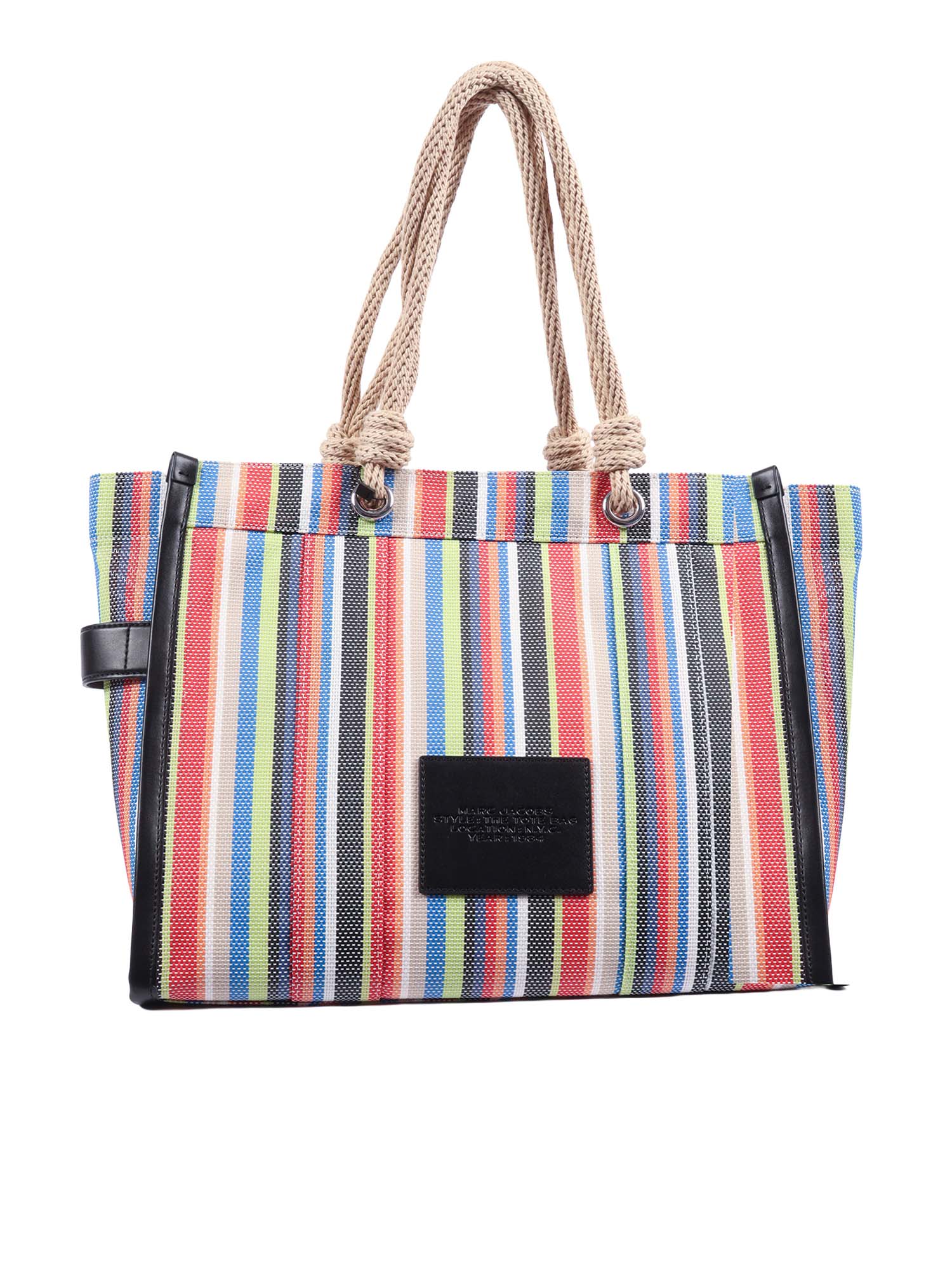 The Large Tote Red Pvc Polyester Handbag