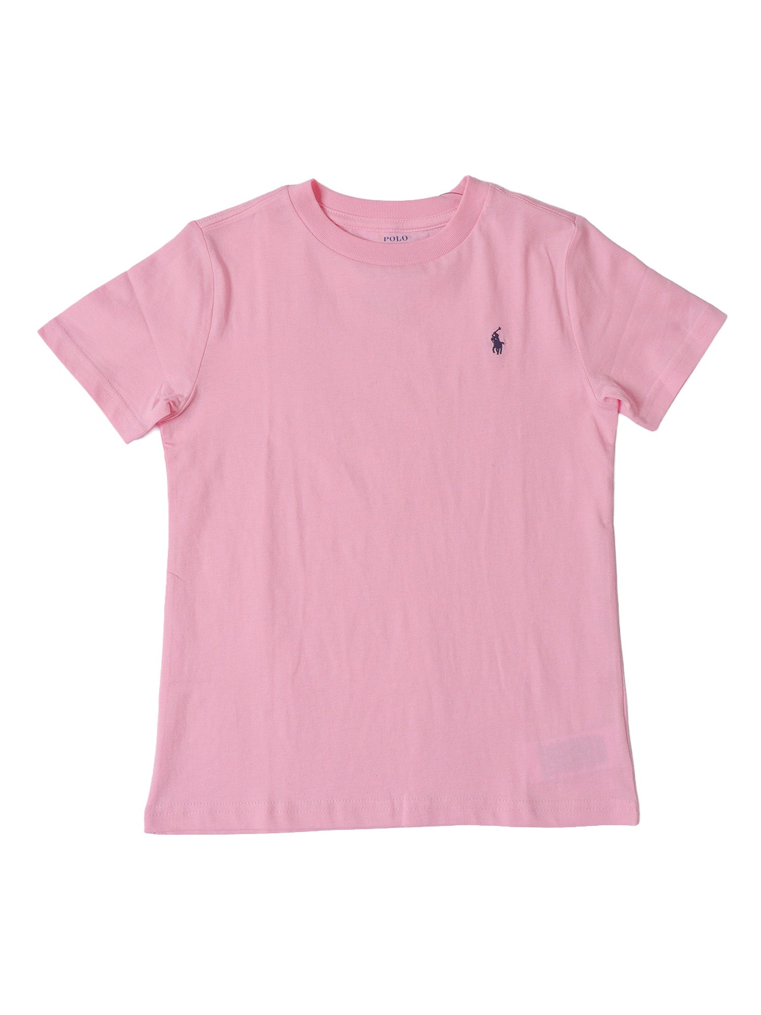 SS CN-TOPS-T-SHIRT Pink Cotton Short Sleeves T-shirt