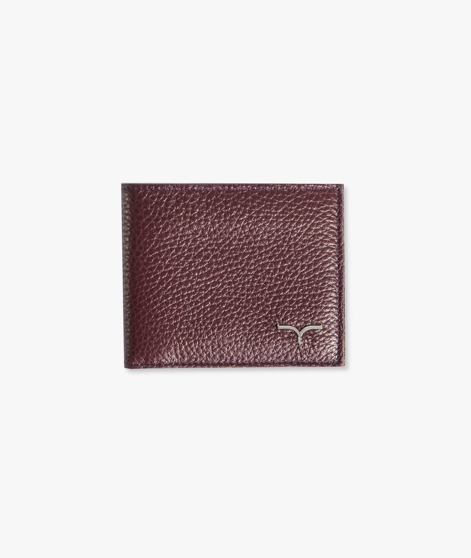 Wallet Euro Darkred And Money Holder