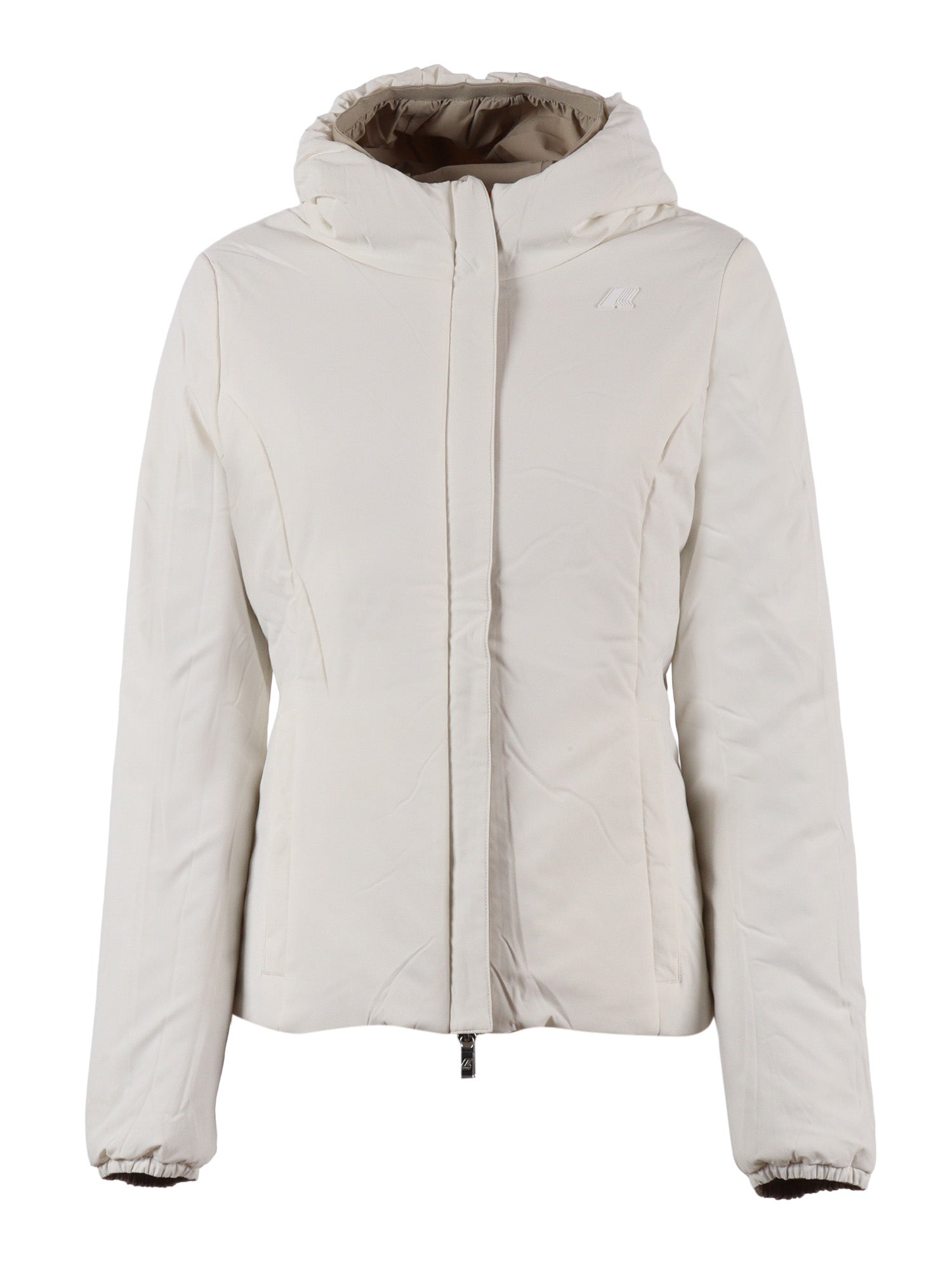 Lily St Warm Double Jacket Beige Short Puffer