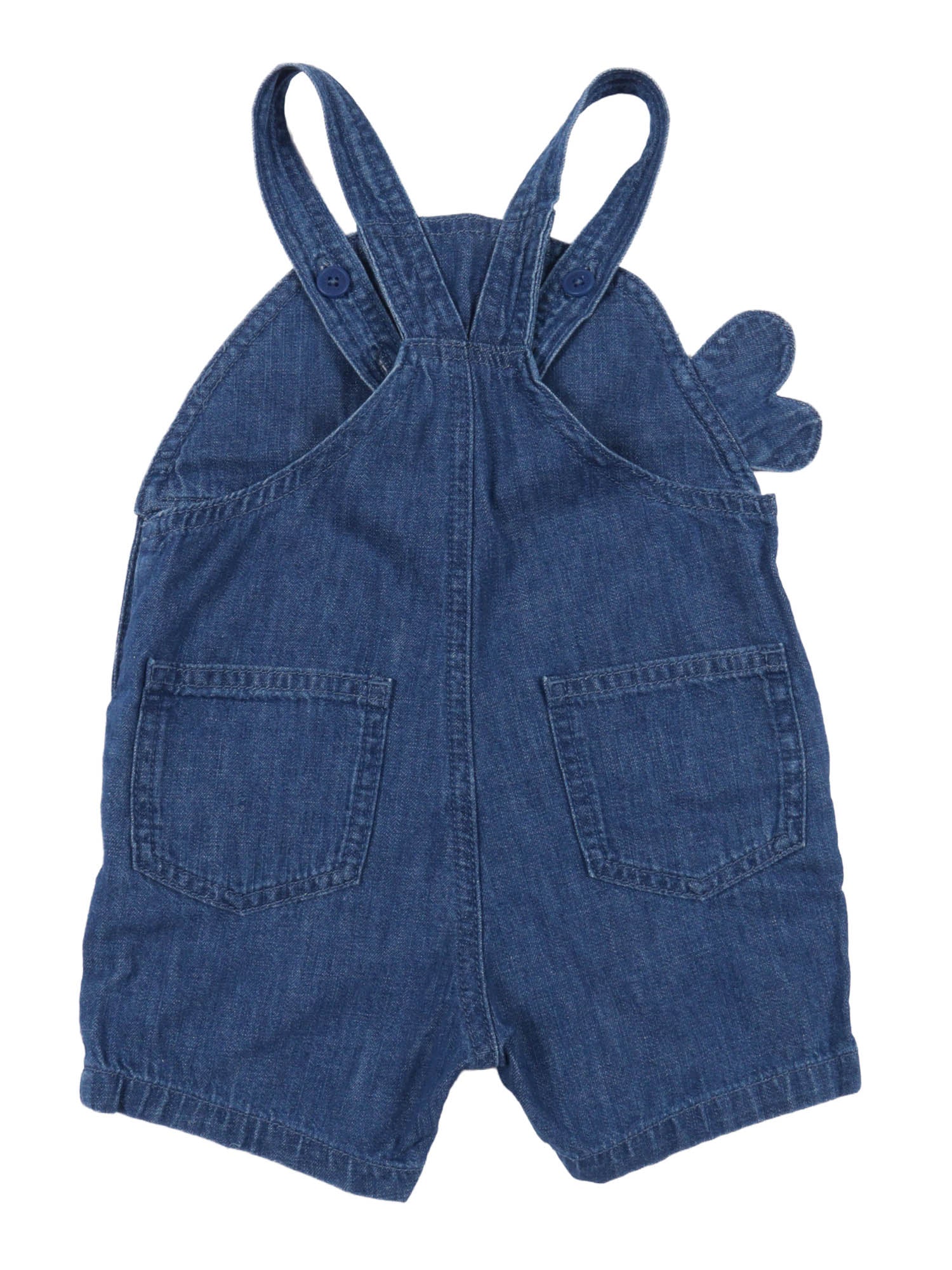 DUNGAREE Blue Cotton Dungarees