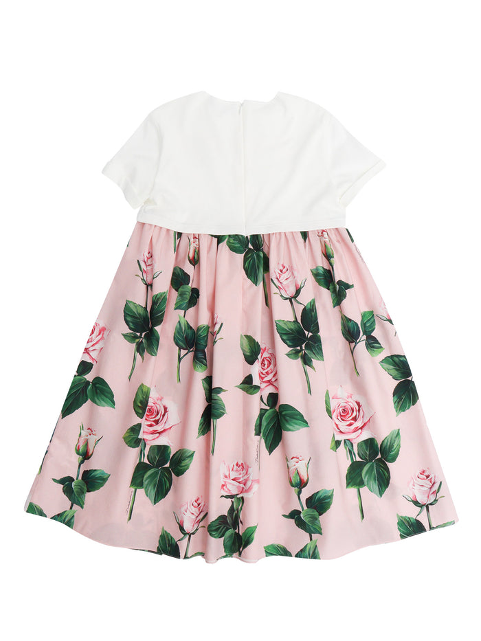 Short Sleeves Dress Multicolor Cotton Fabric 2