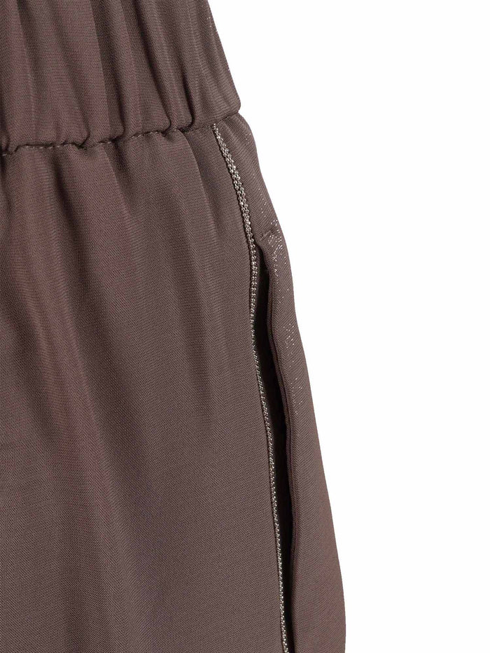 WOMAN TROUSERS Brown Pant