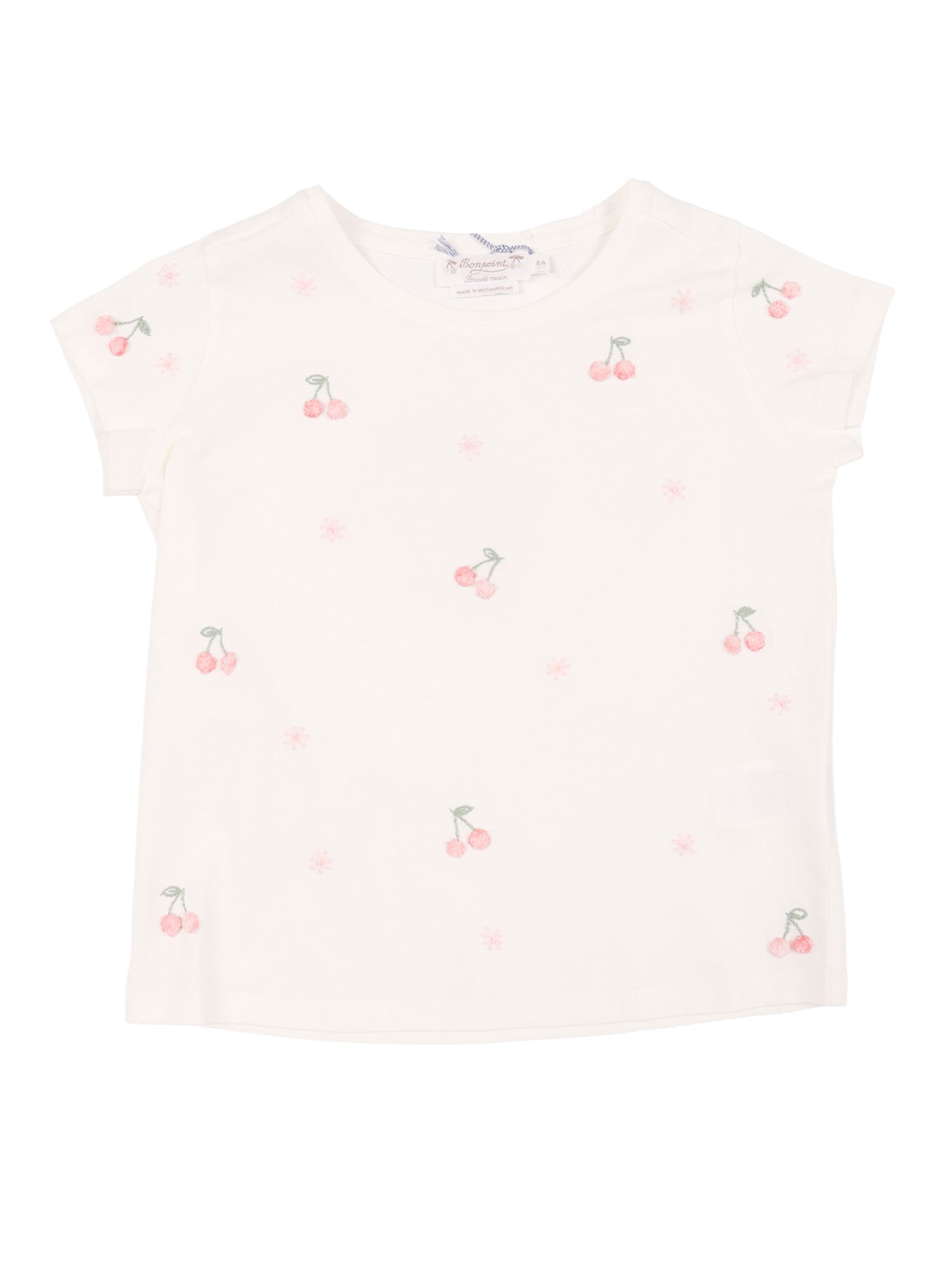 LALCALA T-SHIRT White Organic Cotton Short Sleeves