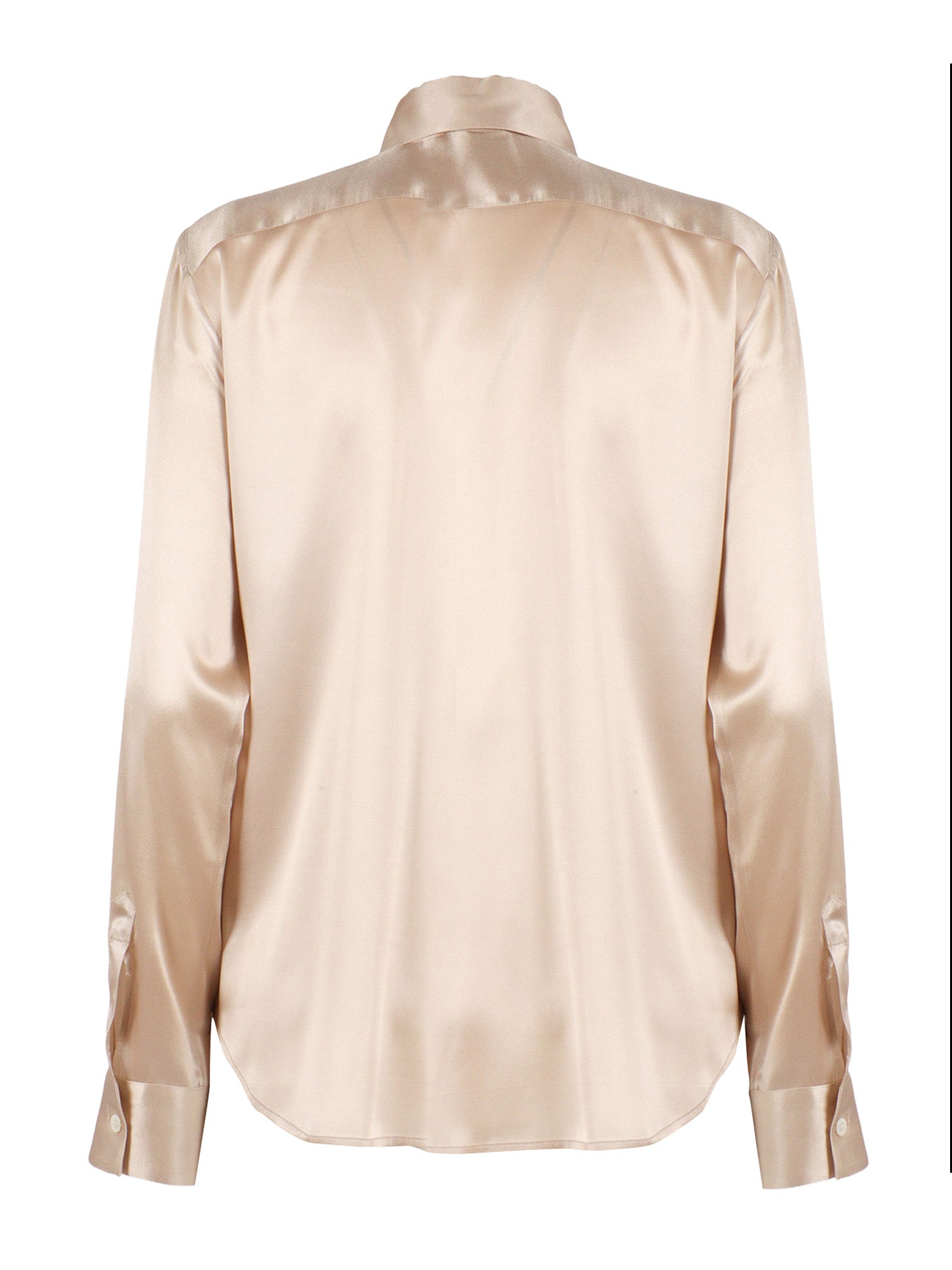 Silk Shirt Mod. Gea C Gold Elastane