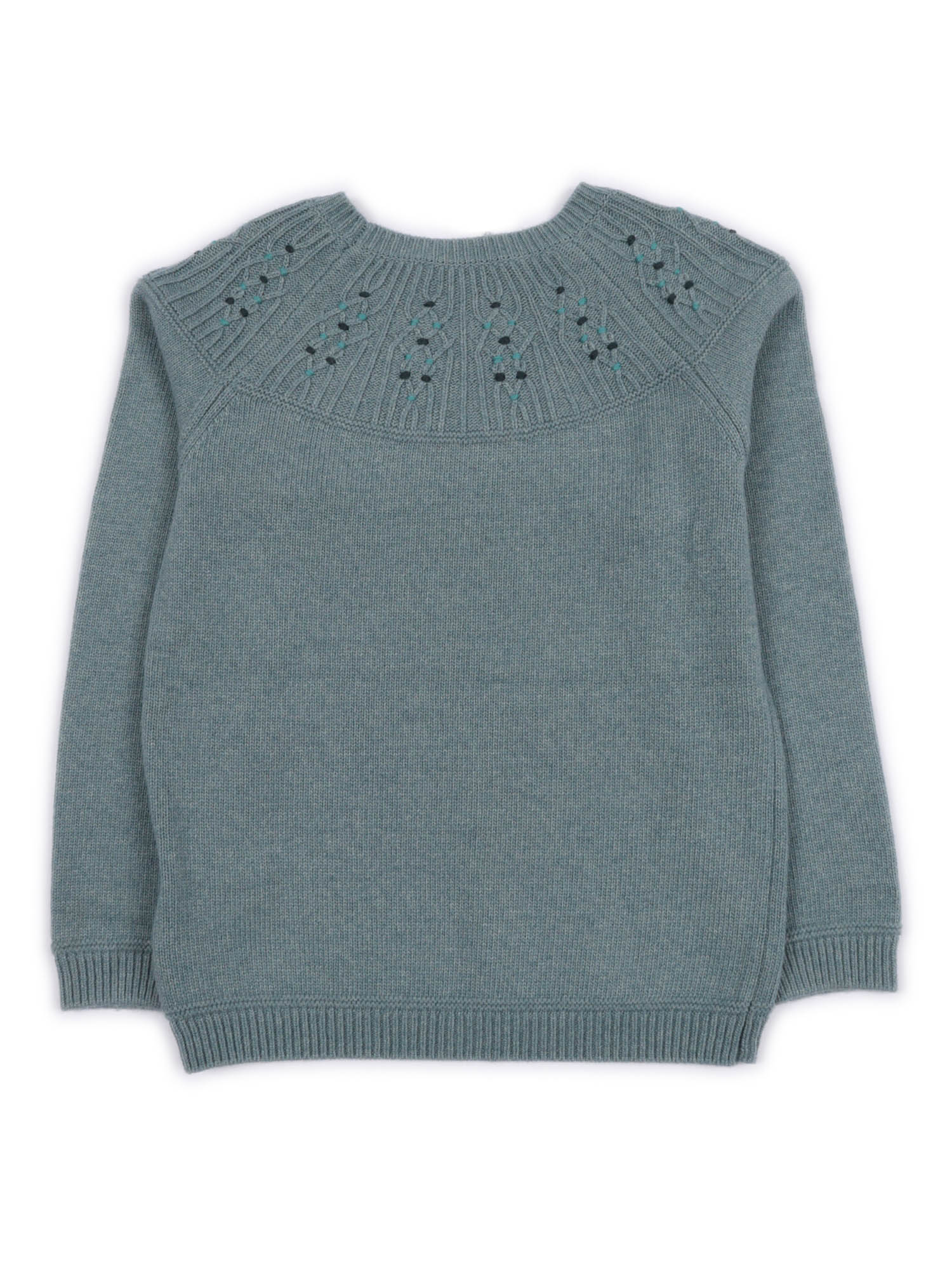 Genievre Sweater Light Blue Crewneck