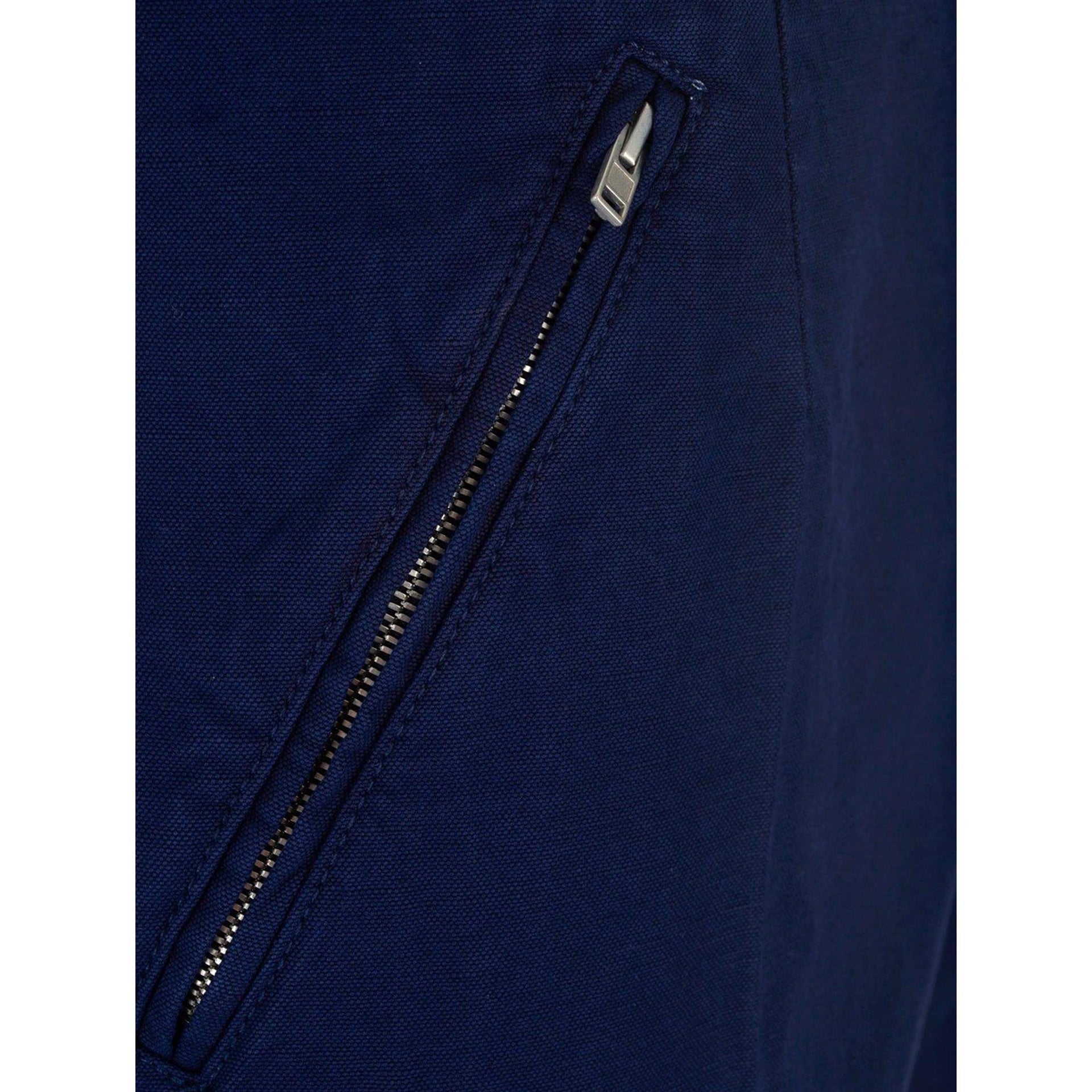 Cotton Denim Trousers Blue