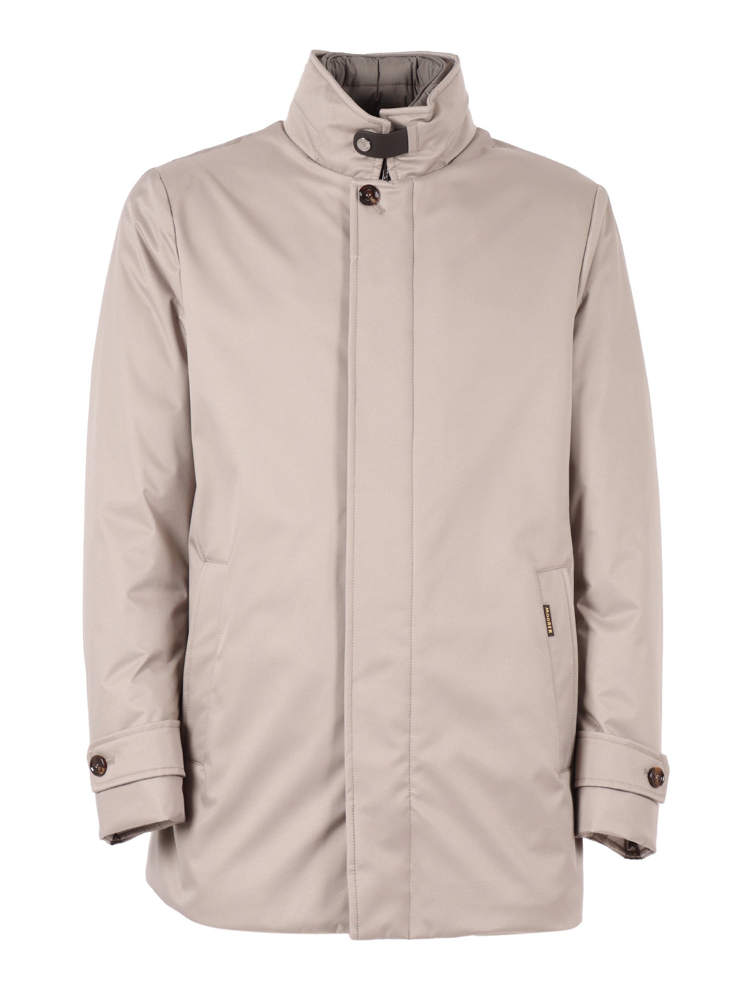 Reis-Ads Jacket Grey Polyester Polyurethane Coat
