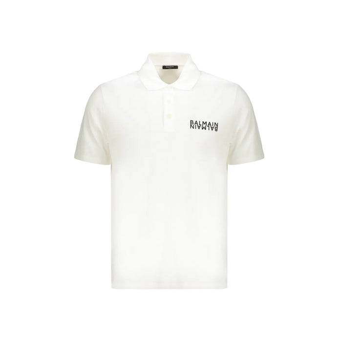 Cotton Polo Shirt White