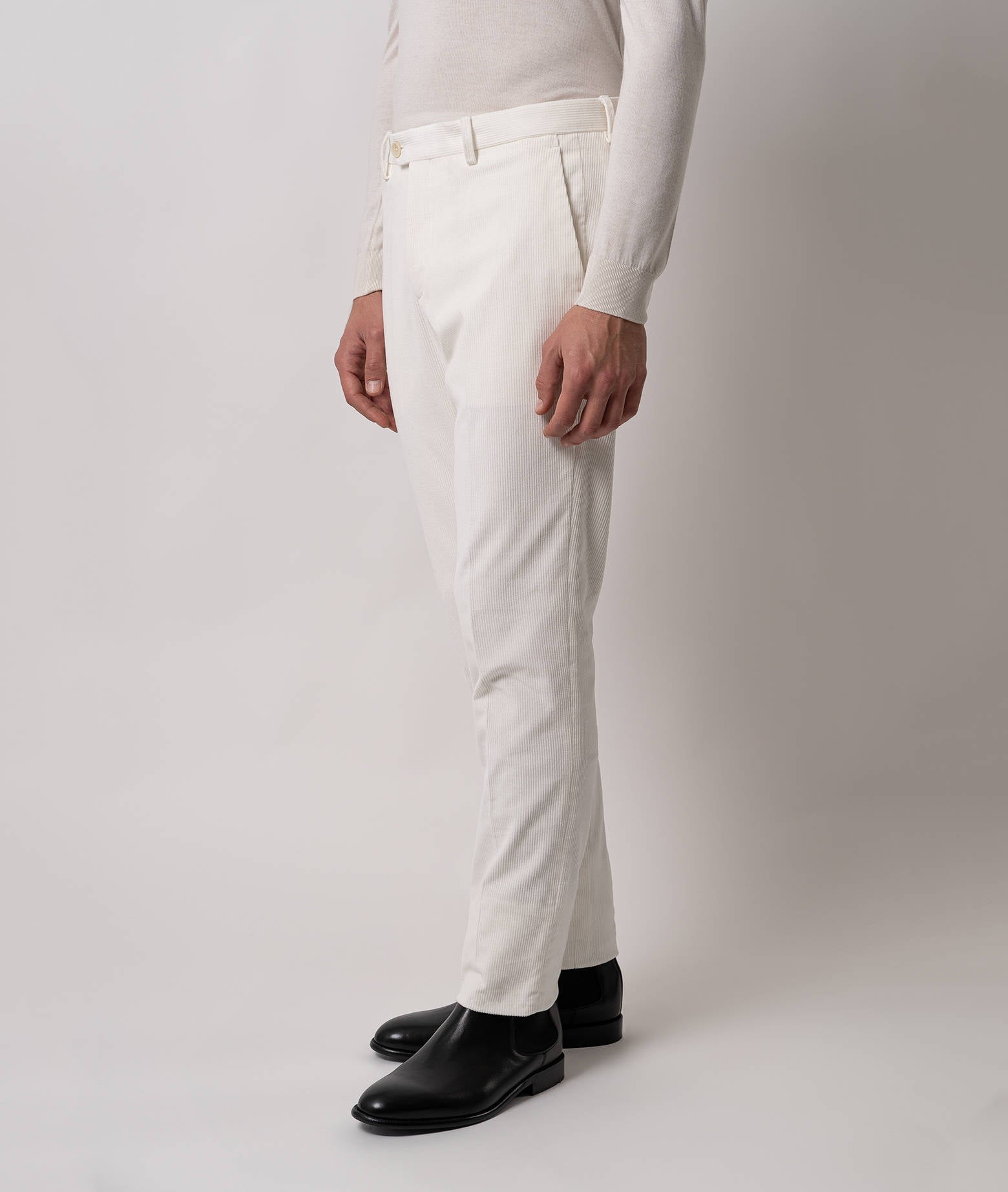 Velvet Trousers Cortina Lightgray Sportswear