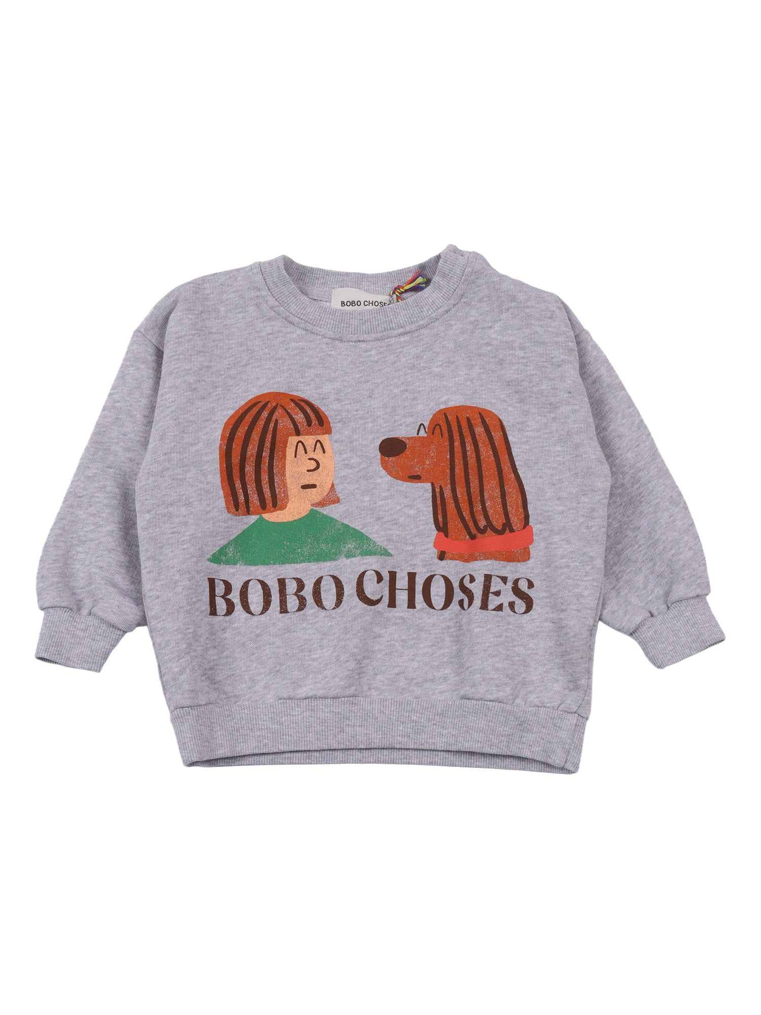 Friends in a Pickle sweatshirt Grey Organic Cotton