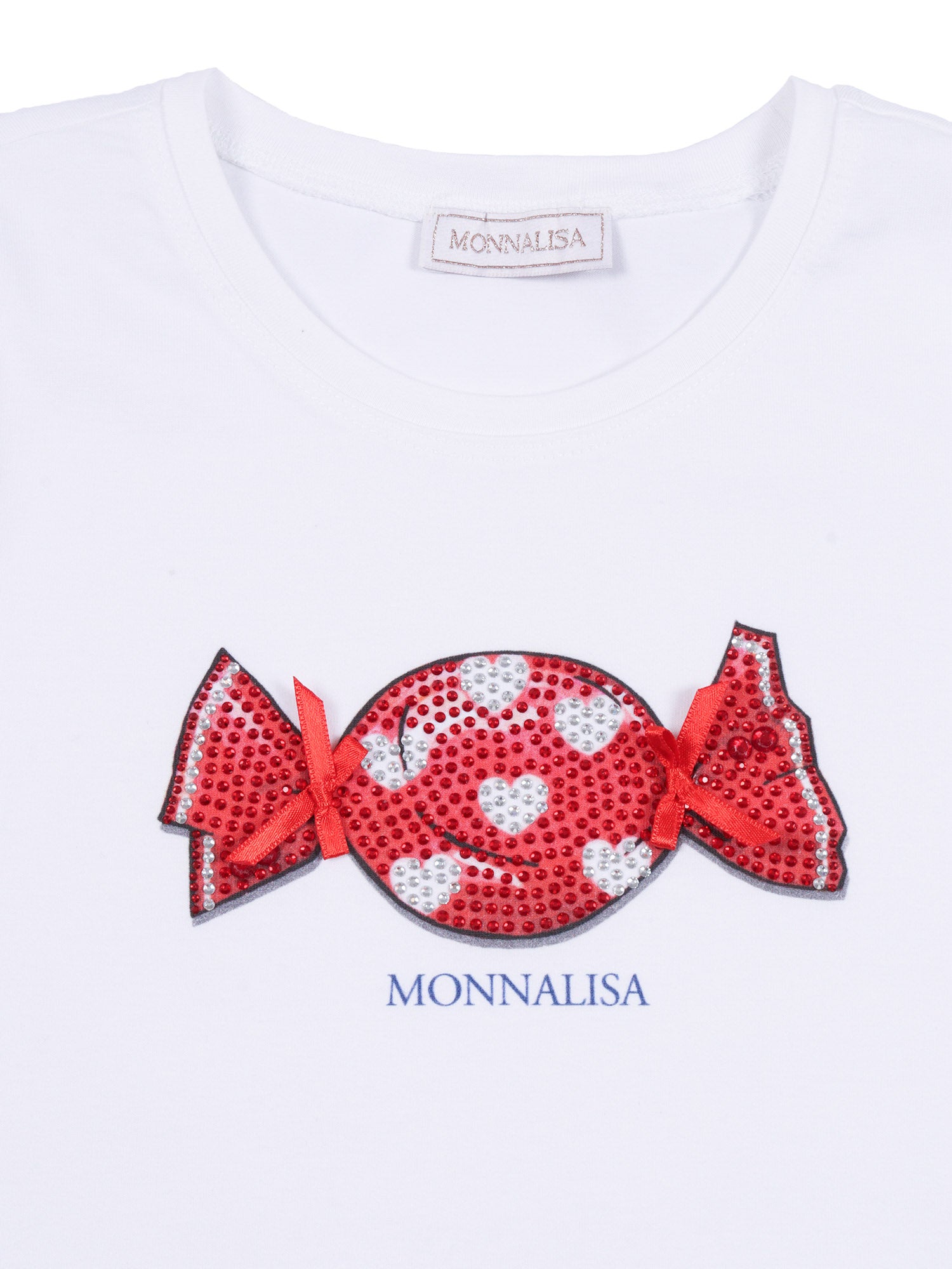 JERSEY T-SHIRT White Cotton Elastane Short Sleeves