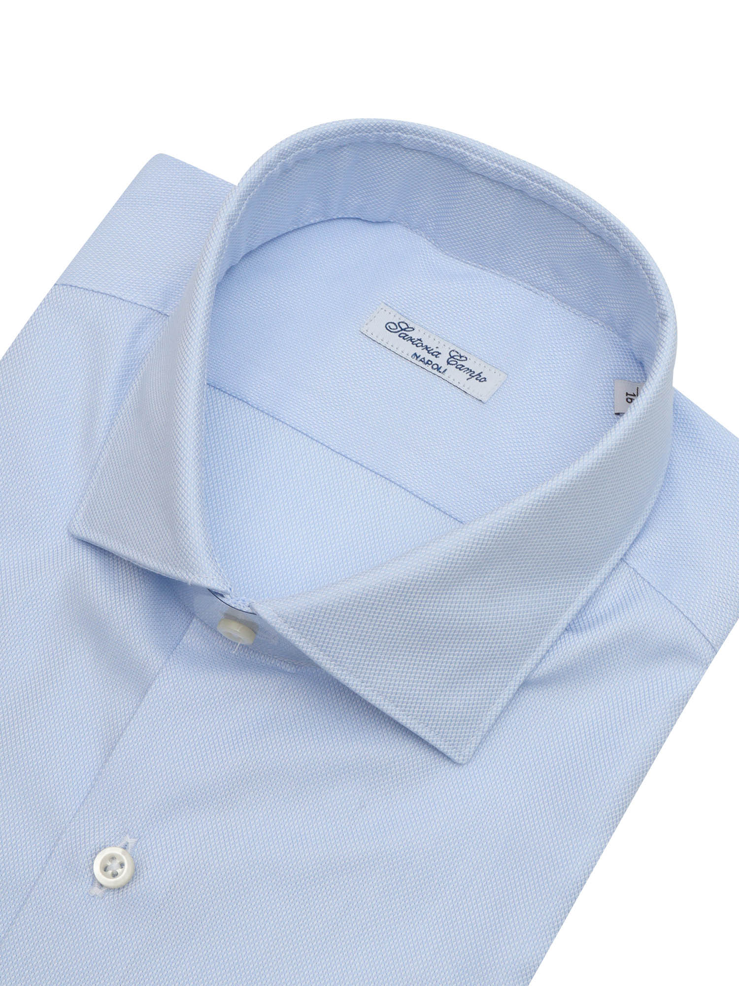 MAN SHIRT Light Blue Cotton