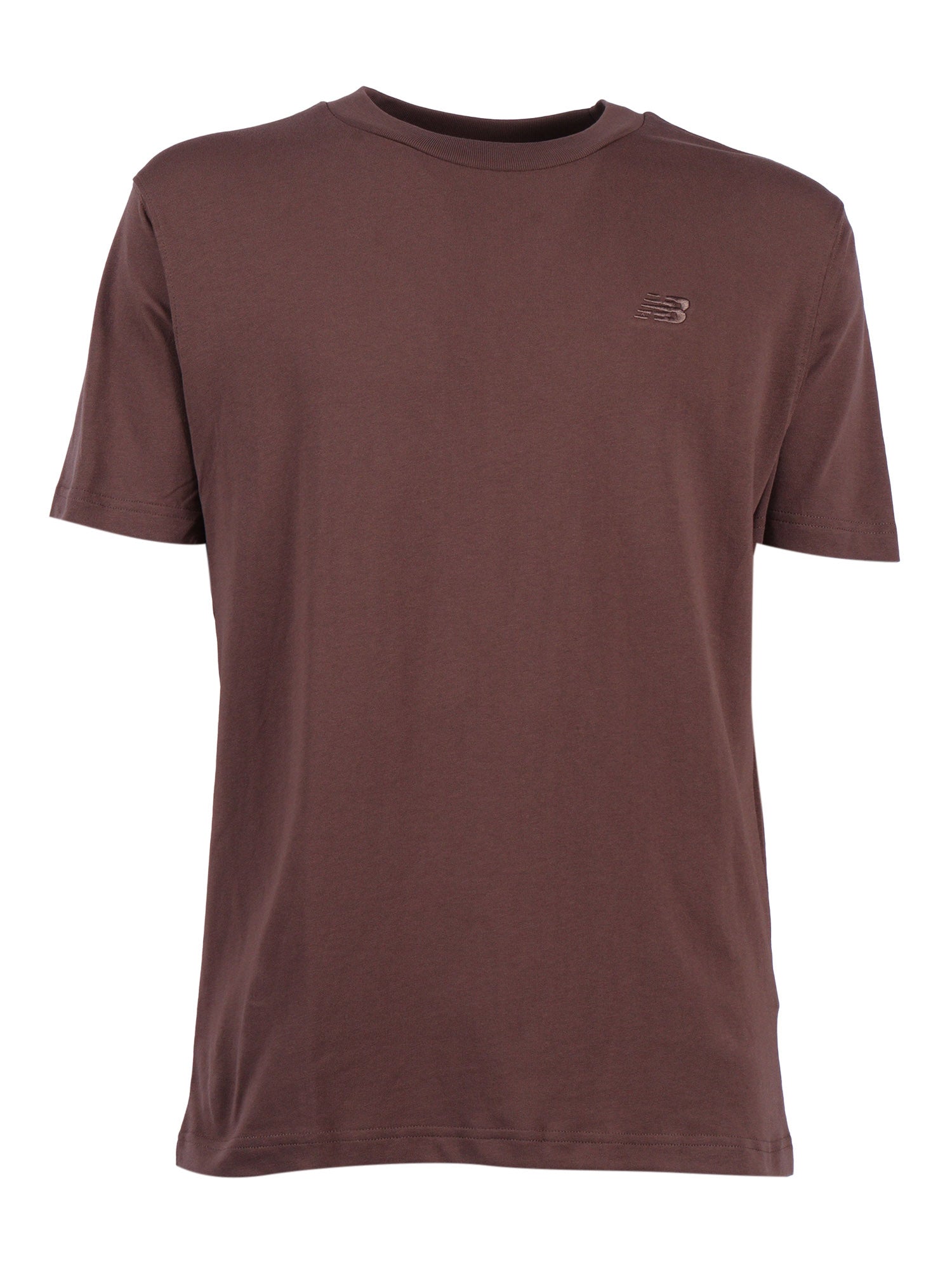 Athletics Cotton T-Shirt - Cortado Brown Short Sleeves