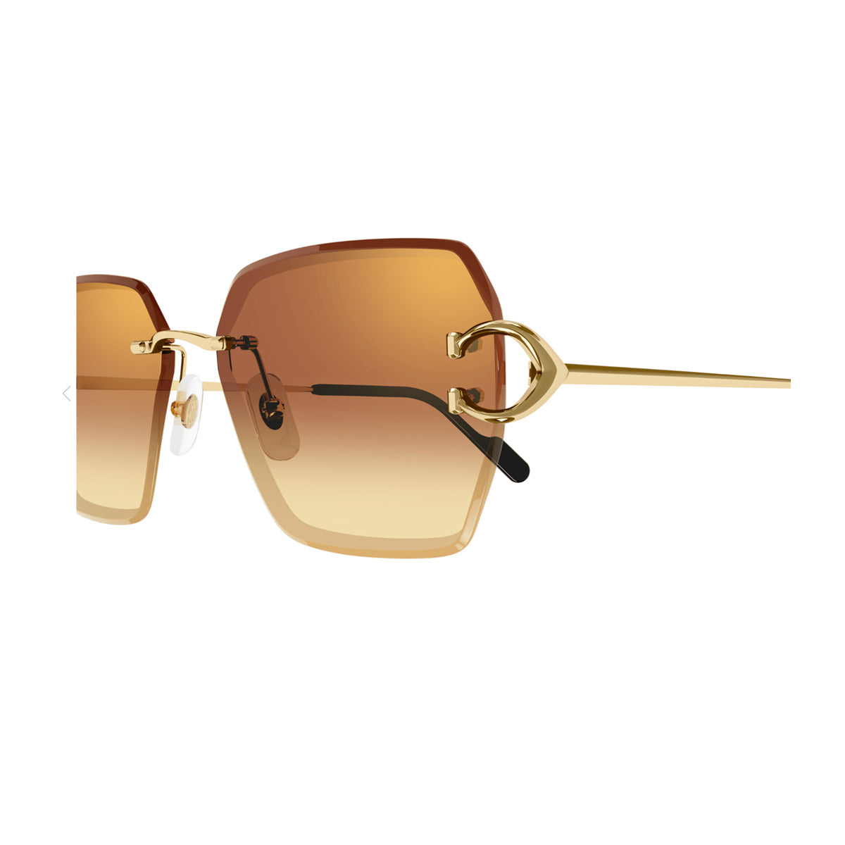 CT0466S Signature C De Cartier 004 Gold Red Oro Metal Occhiali Da Sole