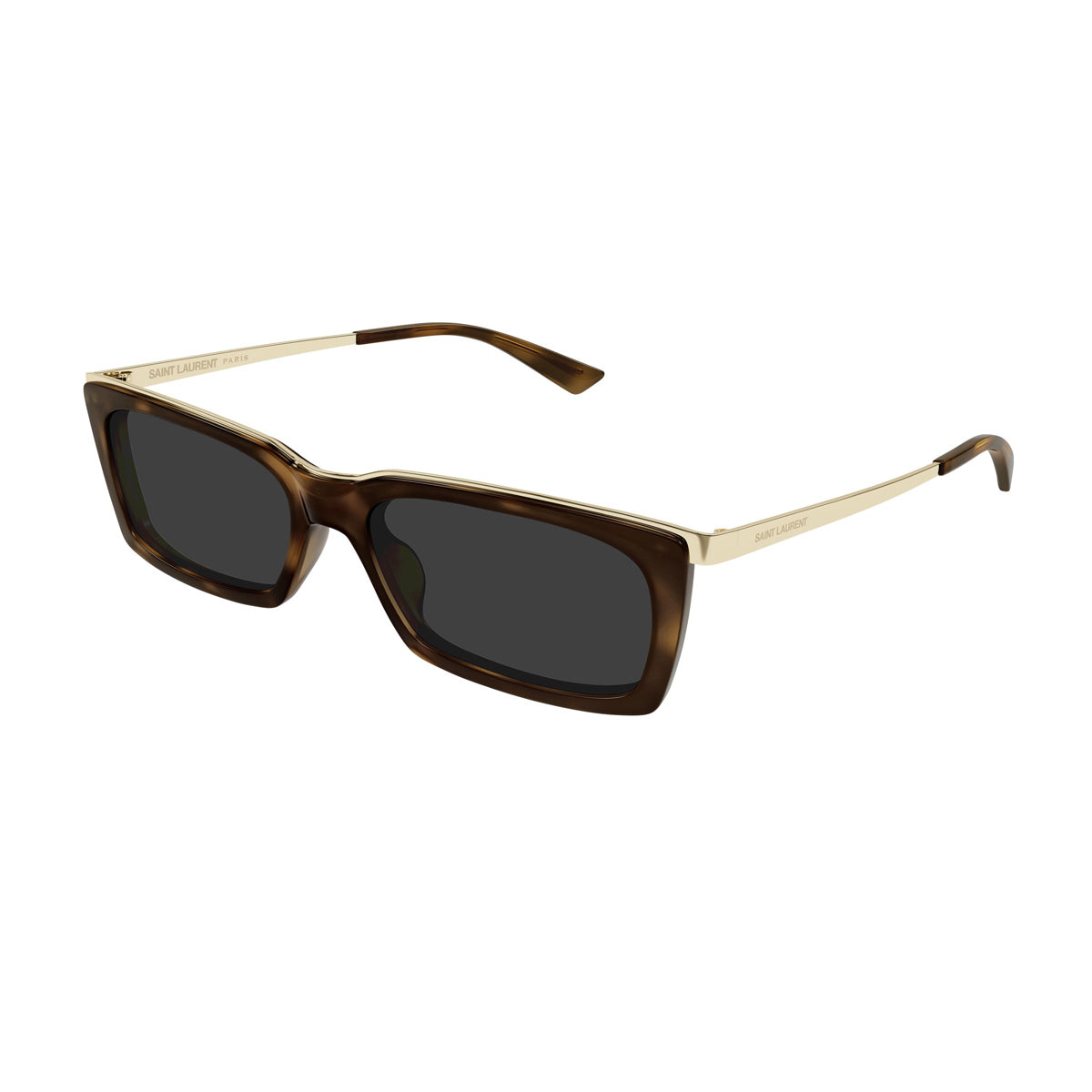 SL 766 Linea Logo 004 Havana Gold Grey Acetate Occhiali Da Sole