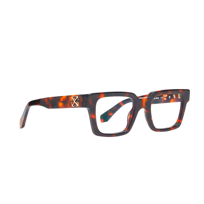 Off White OERJ072 STYLE 72 6000 Havana Marrone Acetate Occhiali Vista