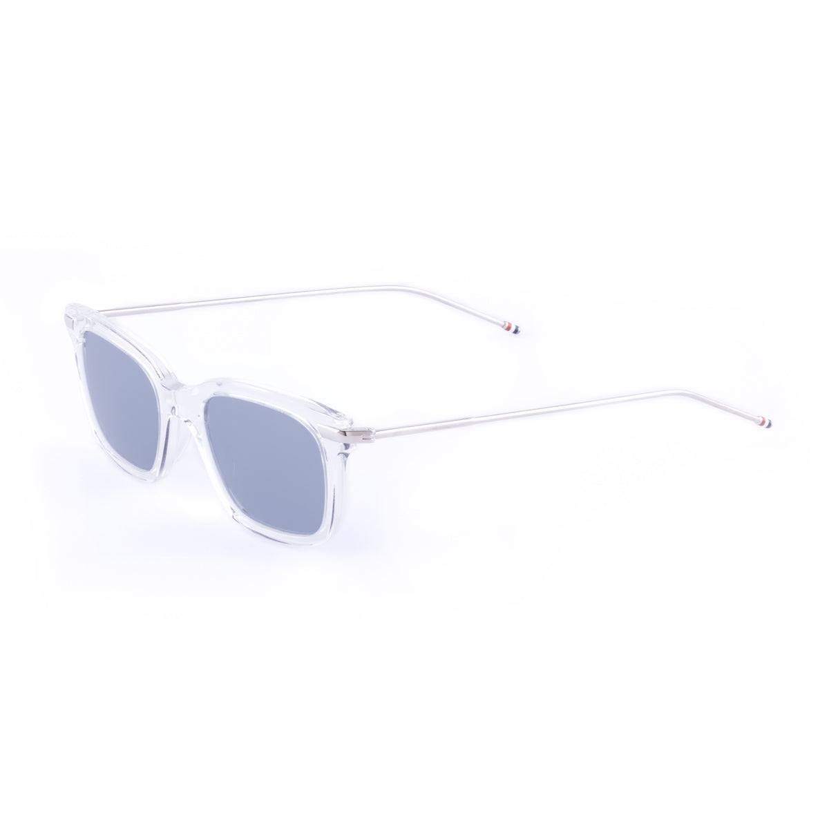 Thom Browne UES701A - G0003 000- 49 Crystal Trasparente Acetate/titanium Occhiali Da Sole