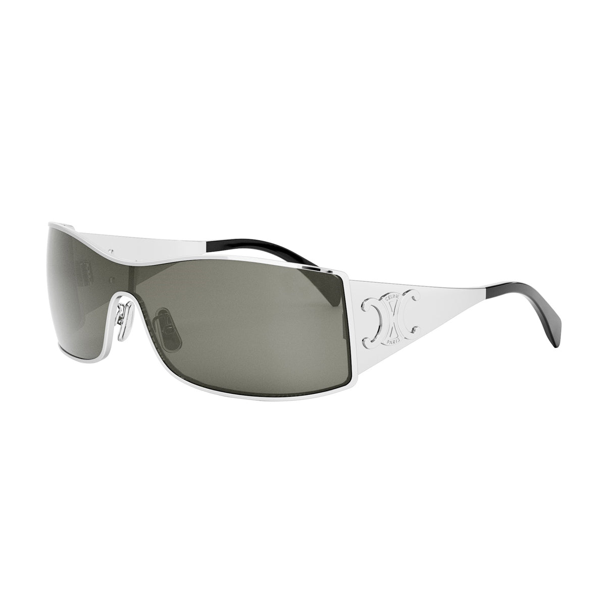 CL40283U 16A Argento Metal Occhiali Da Sole