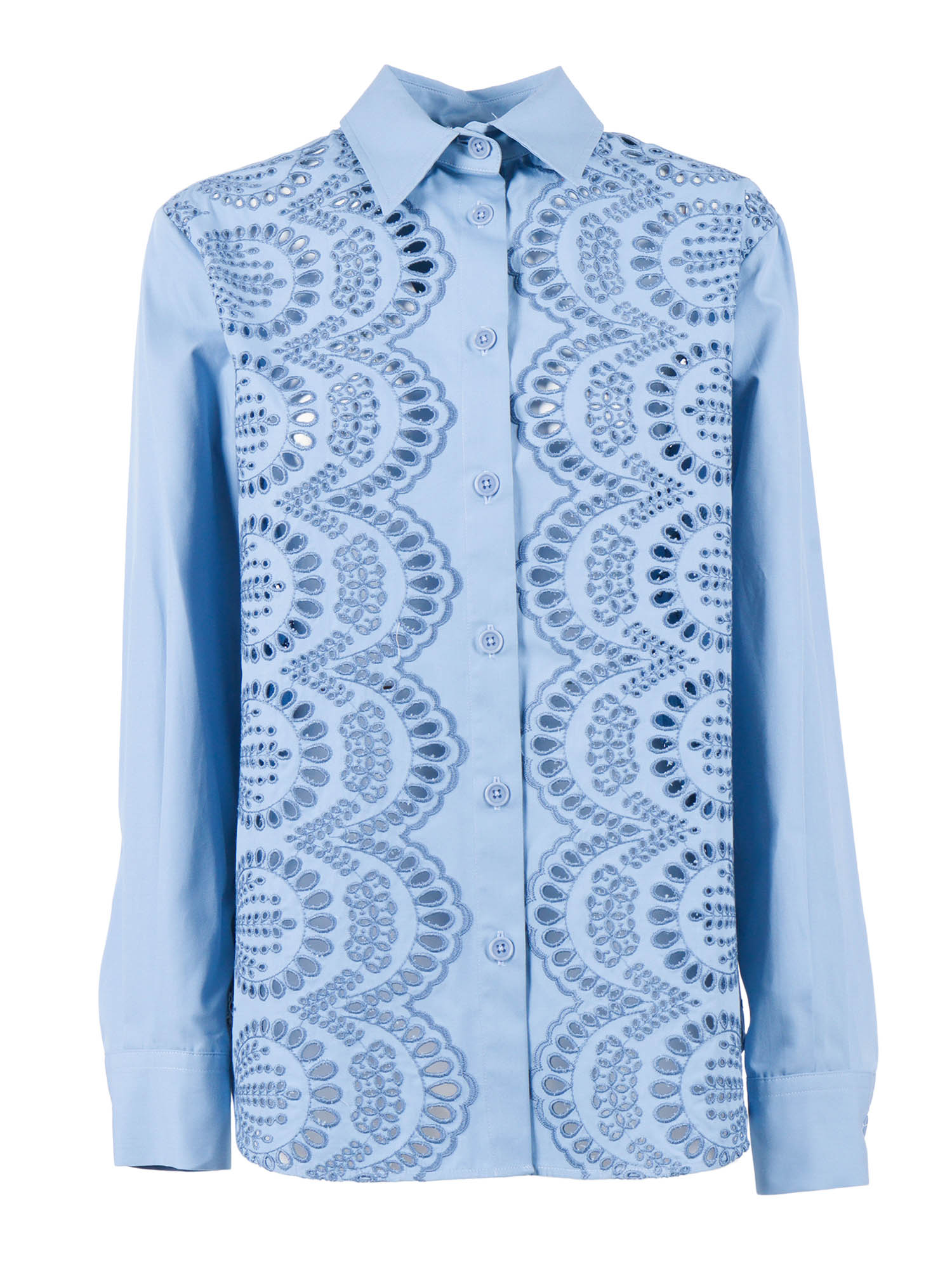 SHIRT Light Blue Cotton