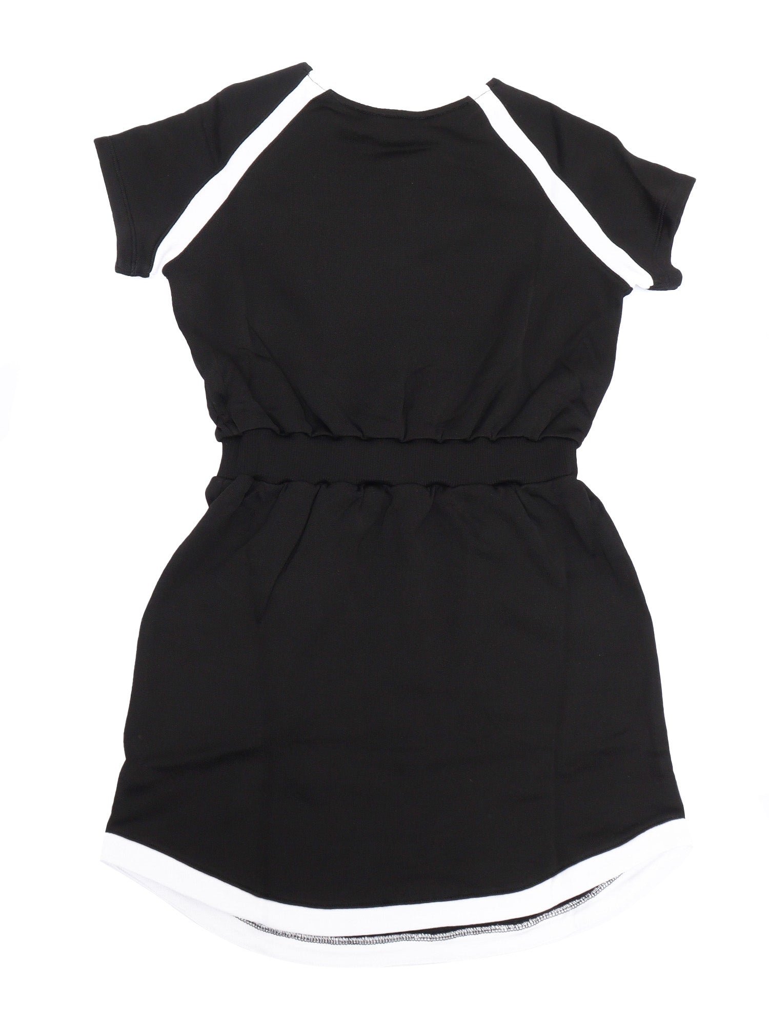 JERSEY DRESS Black Rayon Cotton