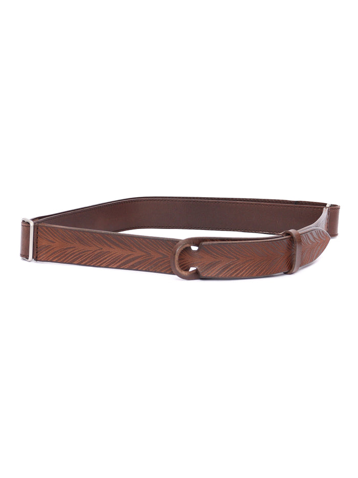 Belt Brown Calf Leather