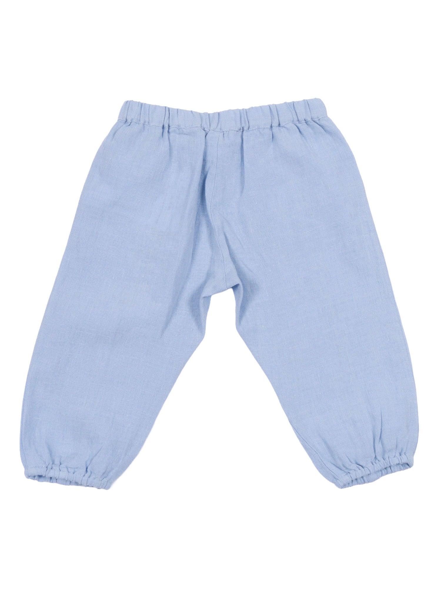 Pants Light Blue Linen