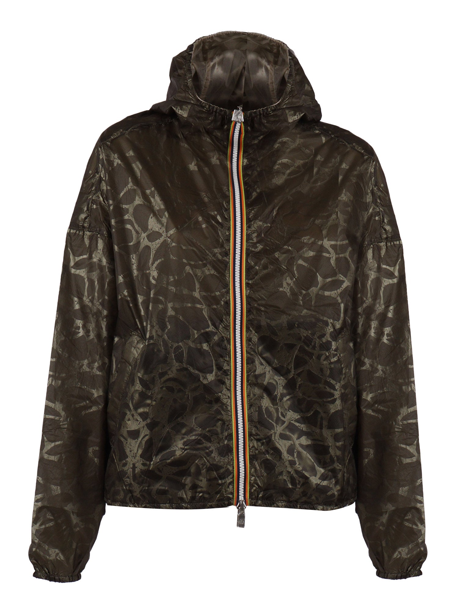 LAURETTE SUPER LIGHT LAMI DOUBLE JACKET Green Nylon Giubbino Corto