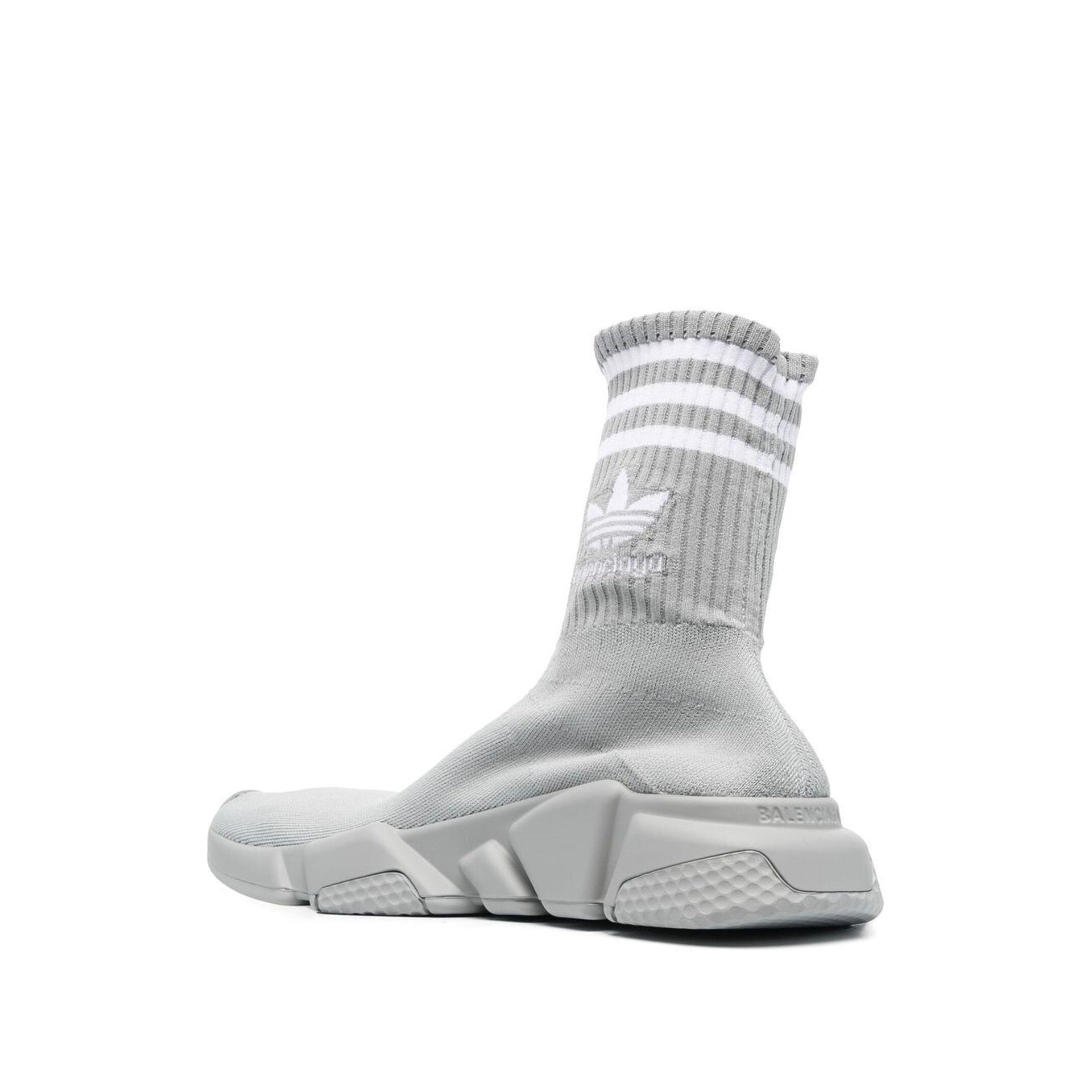 X Adidas Speed 2.0 Lt Sock Sneakers Gray Nylon
