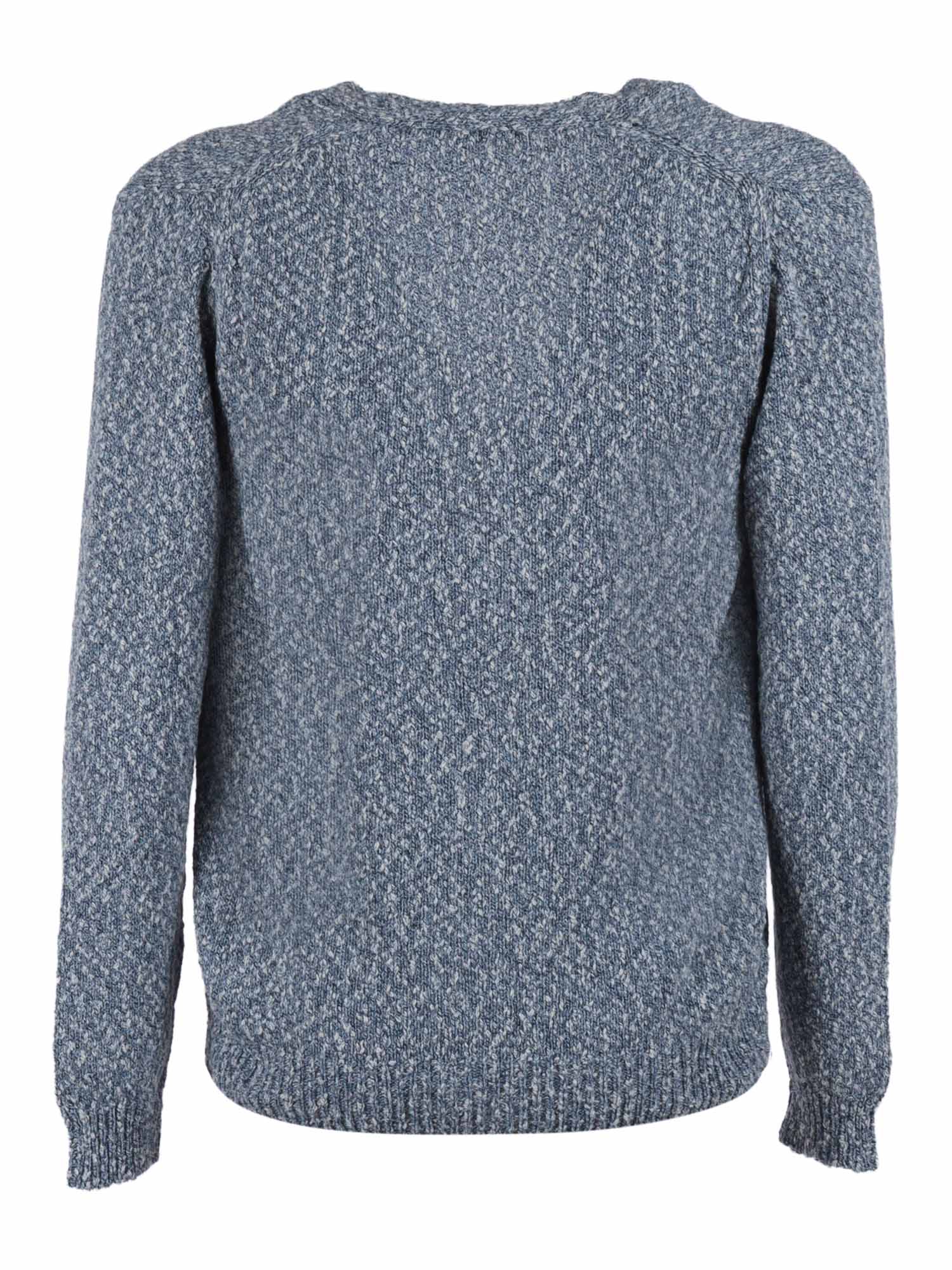 CARDIGAN Blue Cotton