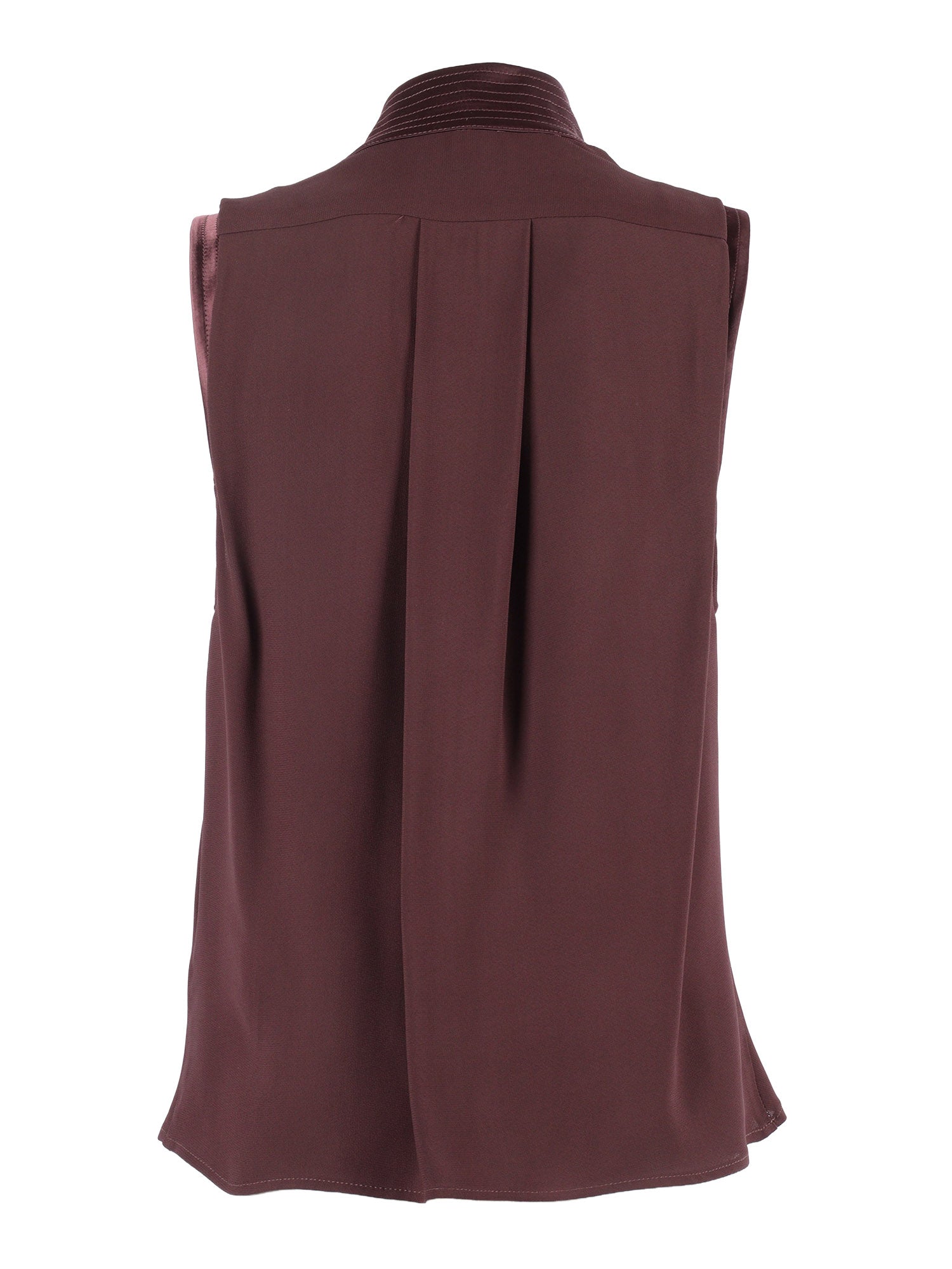 SHIRT Brown Viscose