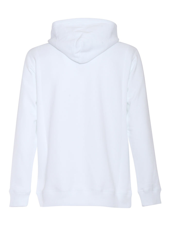 Sweatshirt White Cotton