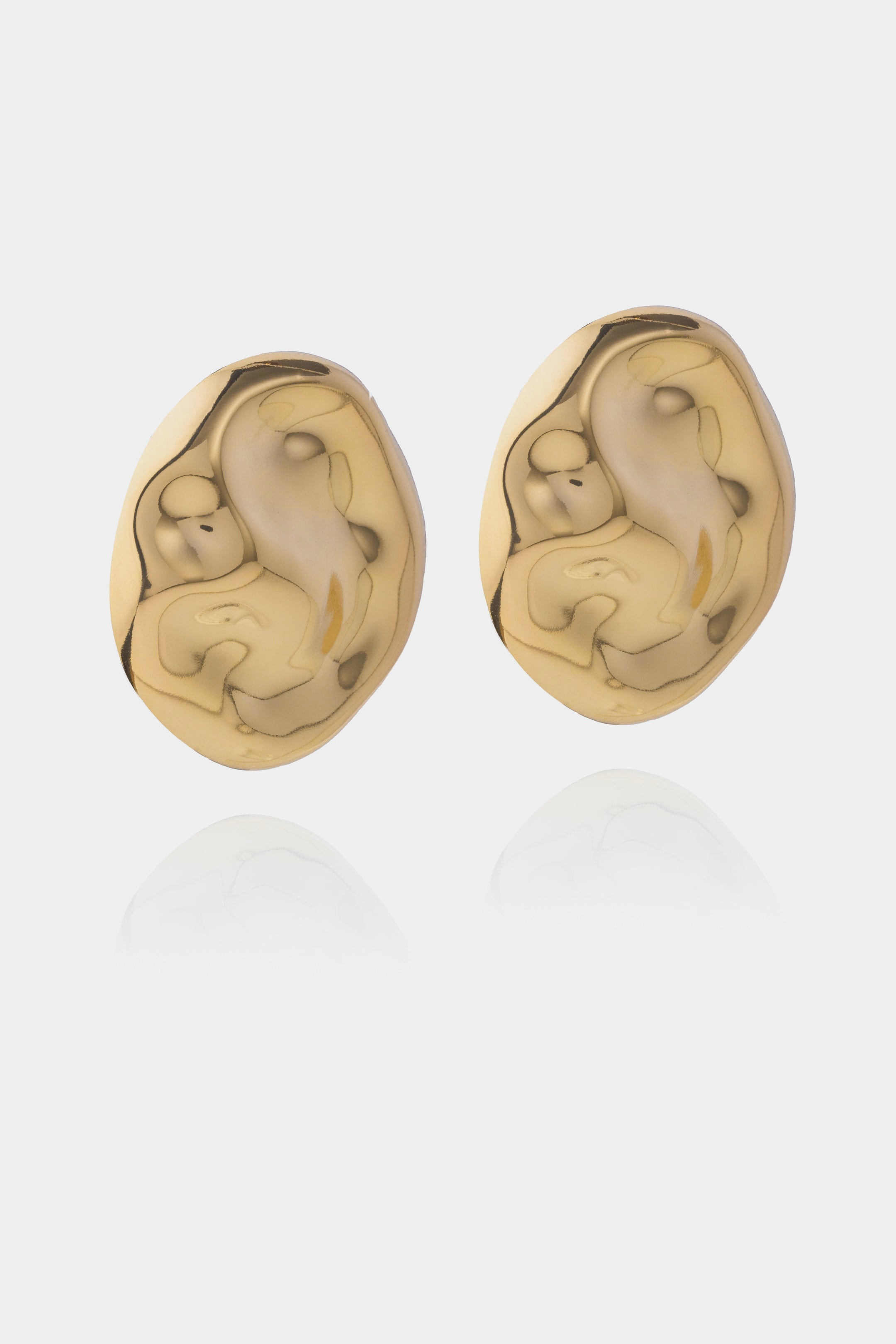 Earring Mindy Gold __single__ Earrings